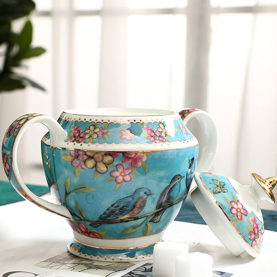 Amazon.com: EKBBBYE Porcelain Tea Set, Porcelain Tea Sets