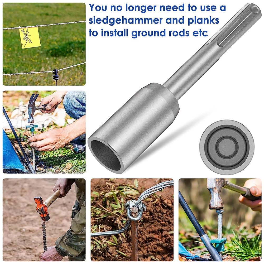 SDS Max - Tournevis De Tige De Terre Pour Tiges De Terre De 1,6 Cm Et 1