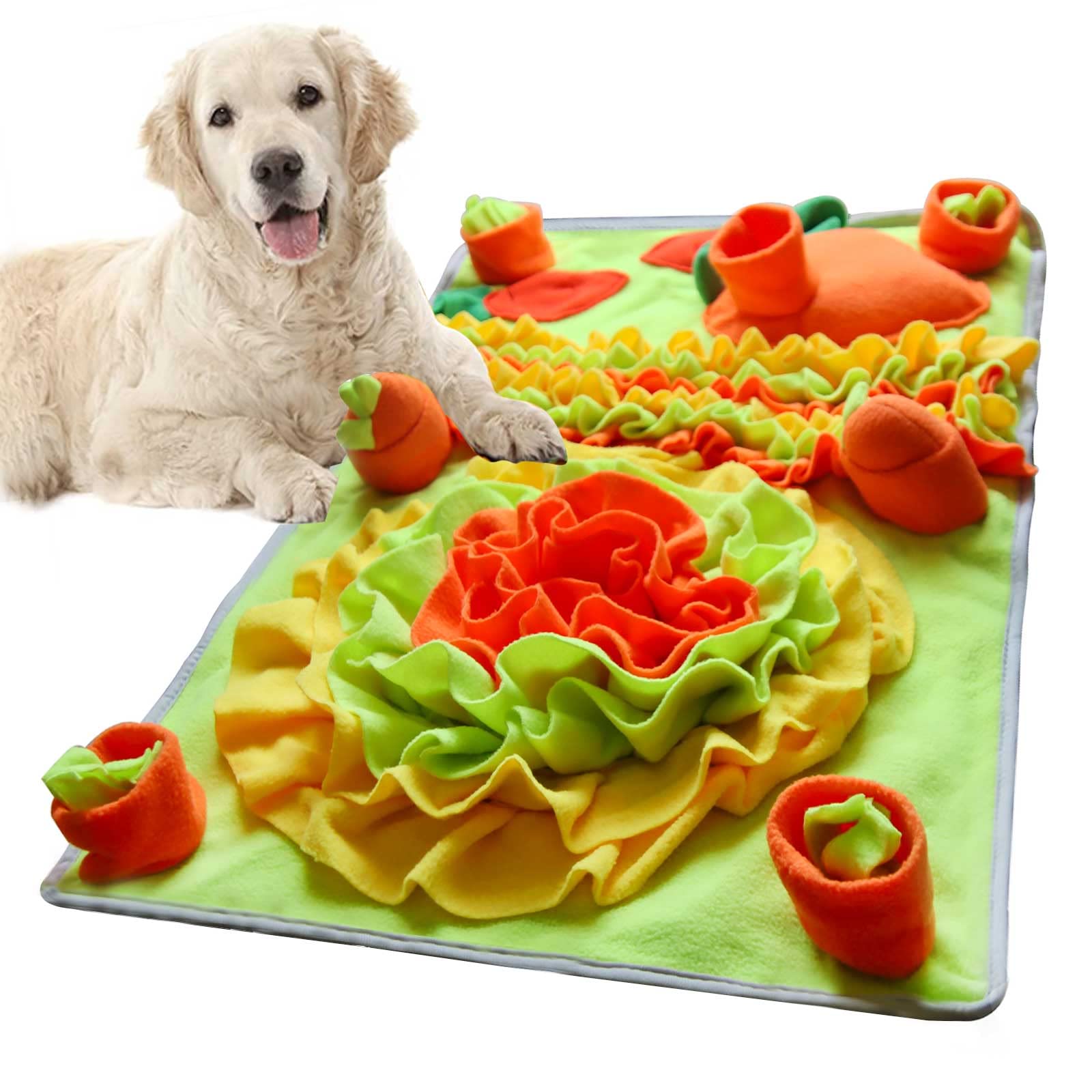 Extra Große Schnüffelmatte Für Hunde – 101,6x68,9 Cm, Mit Quietscher, Fördert Futtersuche