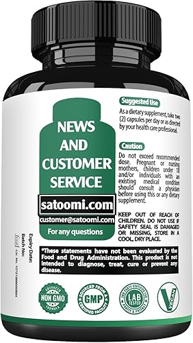 Miniatura 8 de Satoomi Suplemento NAD para mujeres - NAD nicotinamida ribósido resveratrol 900 mg, quercetina, cúrcuma, astrágalo, ginseng, vitamina D3, vitamina C