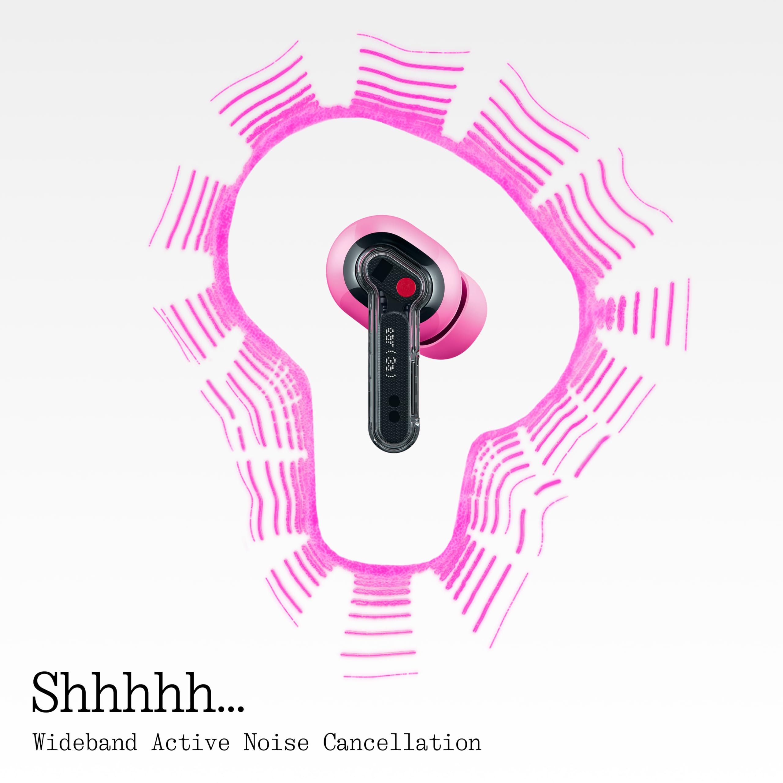 Nothing Ear (3a) Écouteurs Réduction Bruit, 45dB Hybrid ANC, Hi-Res Audio, 12mm Bass Boost, 6 Mics, Bluetooth Dual Connect pour Sport, Voyages, Travail