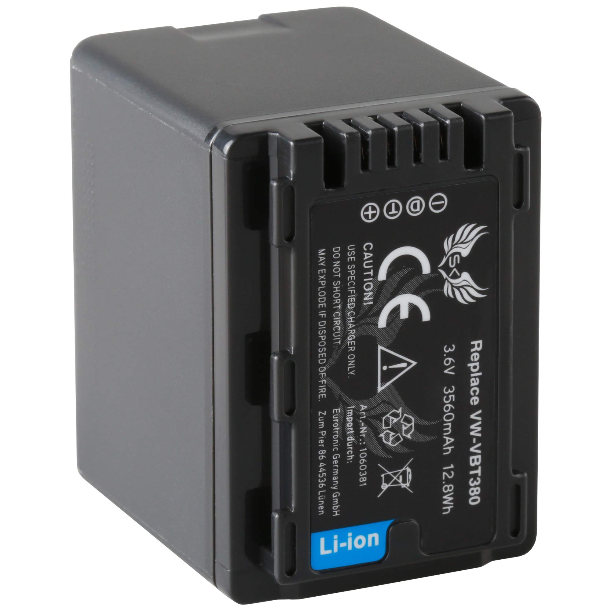 Gloxy Batterie Panasonic VW-VBK180