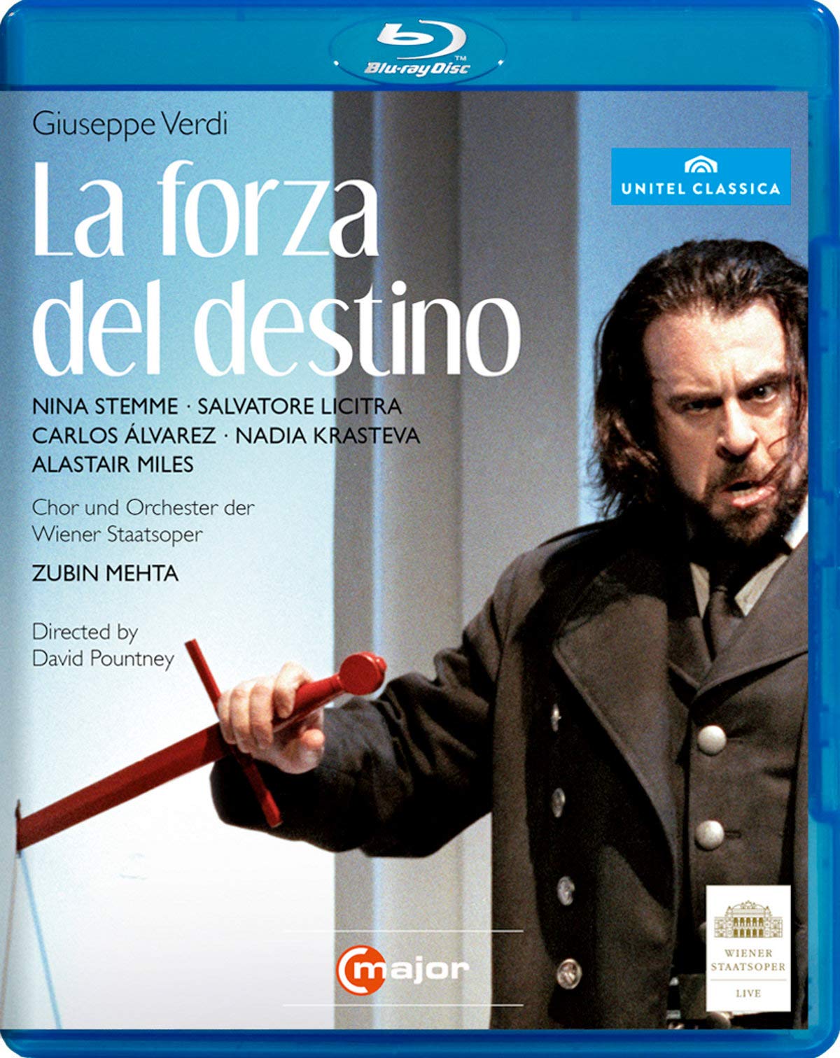 BLU-RAY Verdi La Forza Del Destino Stemme Licitra Mehta Poutney 2011 Major
