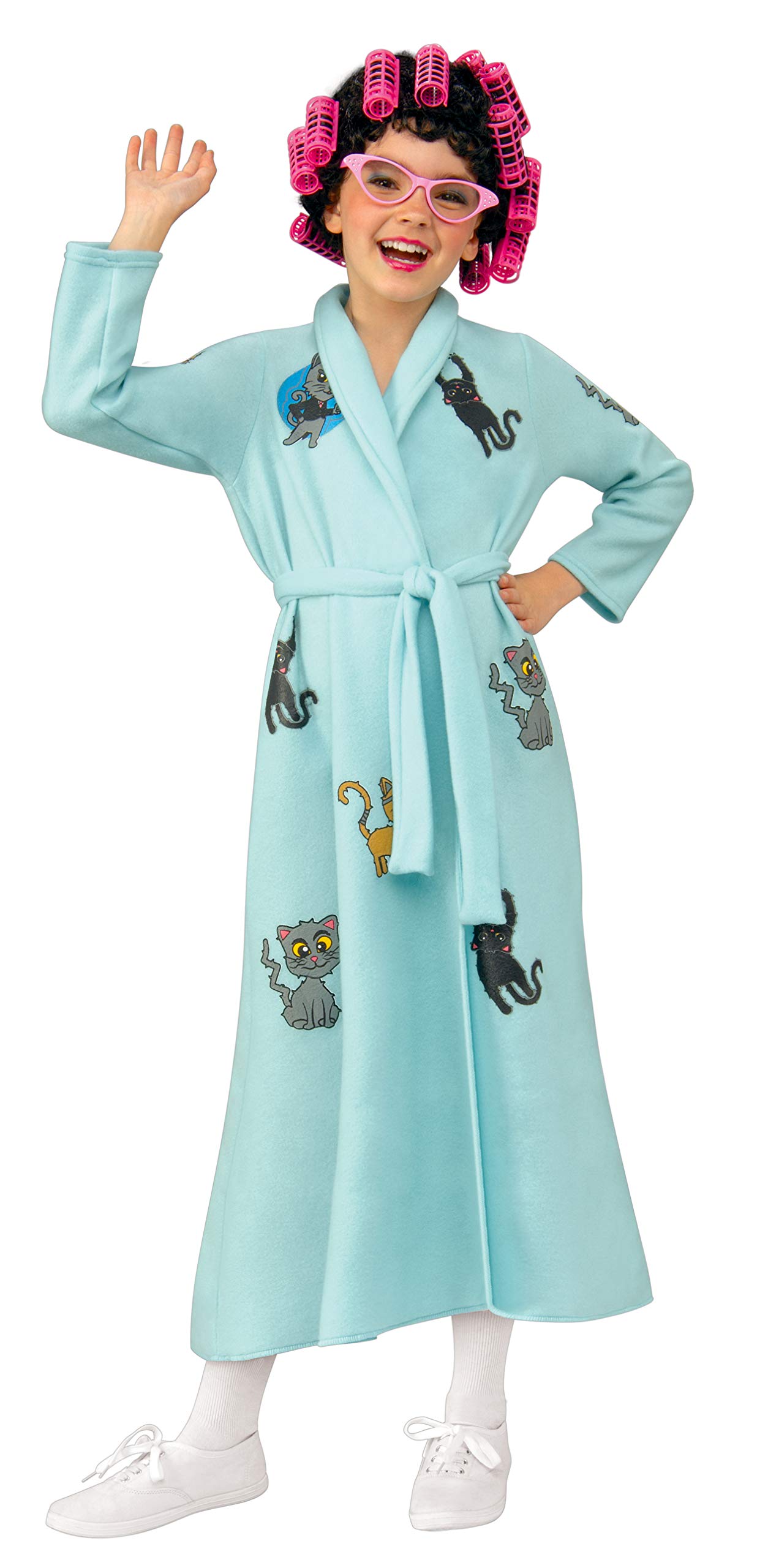 Rubies Opus Collection Child's Crazy Cat Lady Costume, Medium