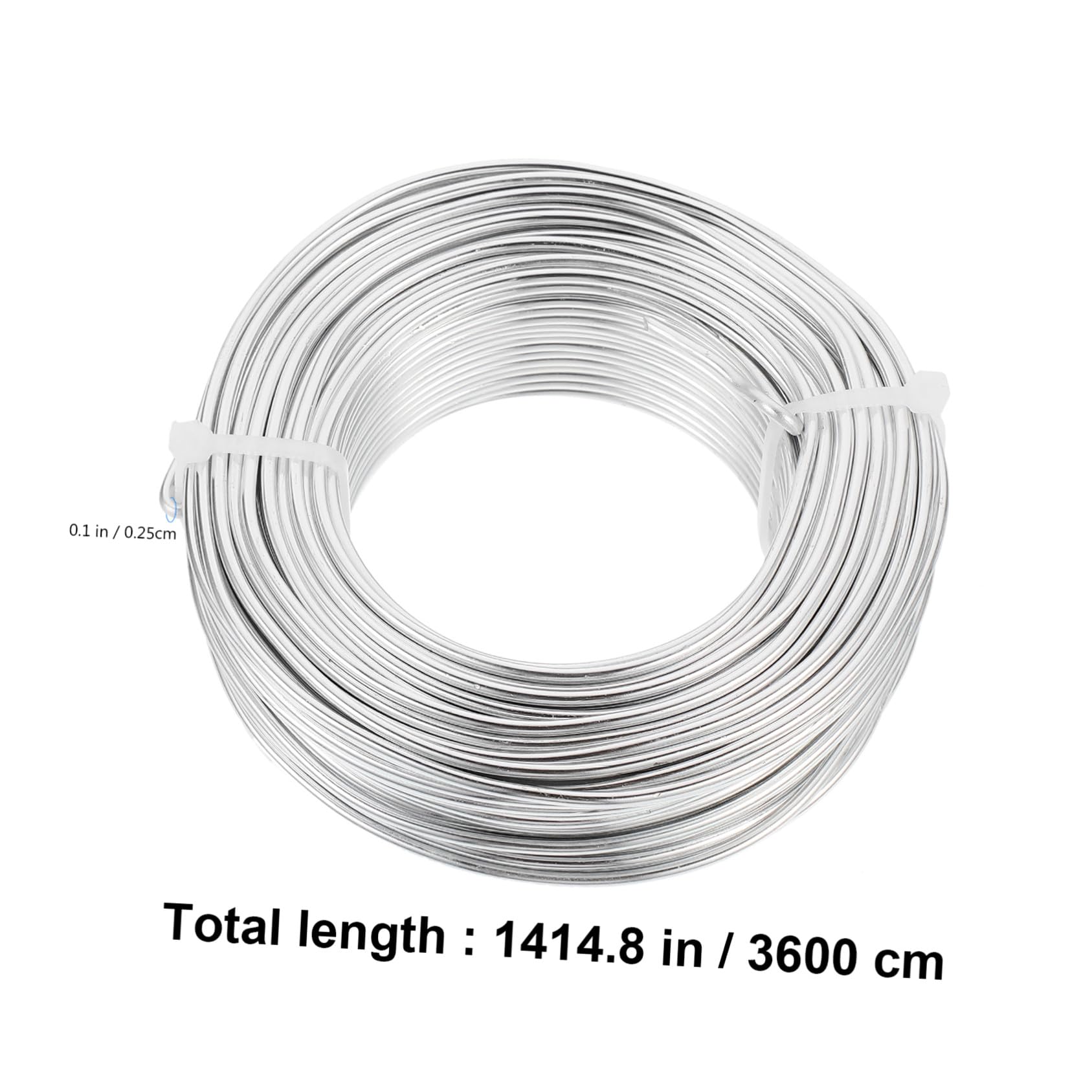 SEWACC Material de Alambre de Aluminio para Joyería Manualidades Abalorios de Alambre Metálico para Esculpir Joyas para Proyectos de Bisutería