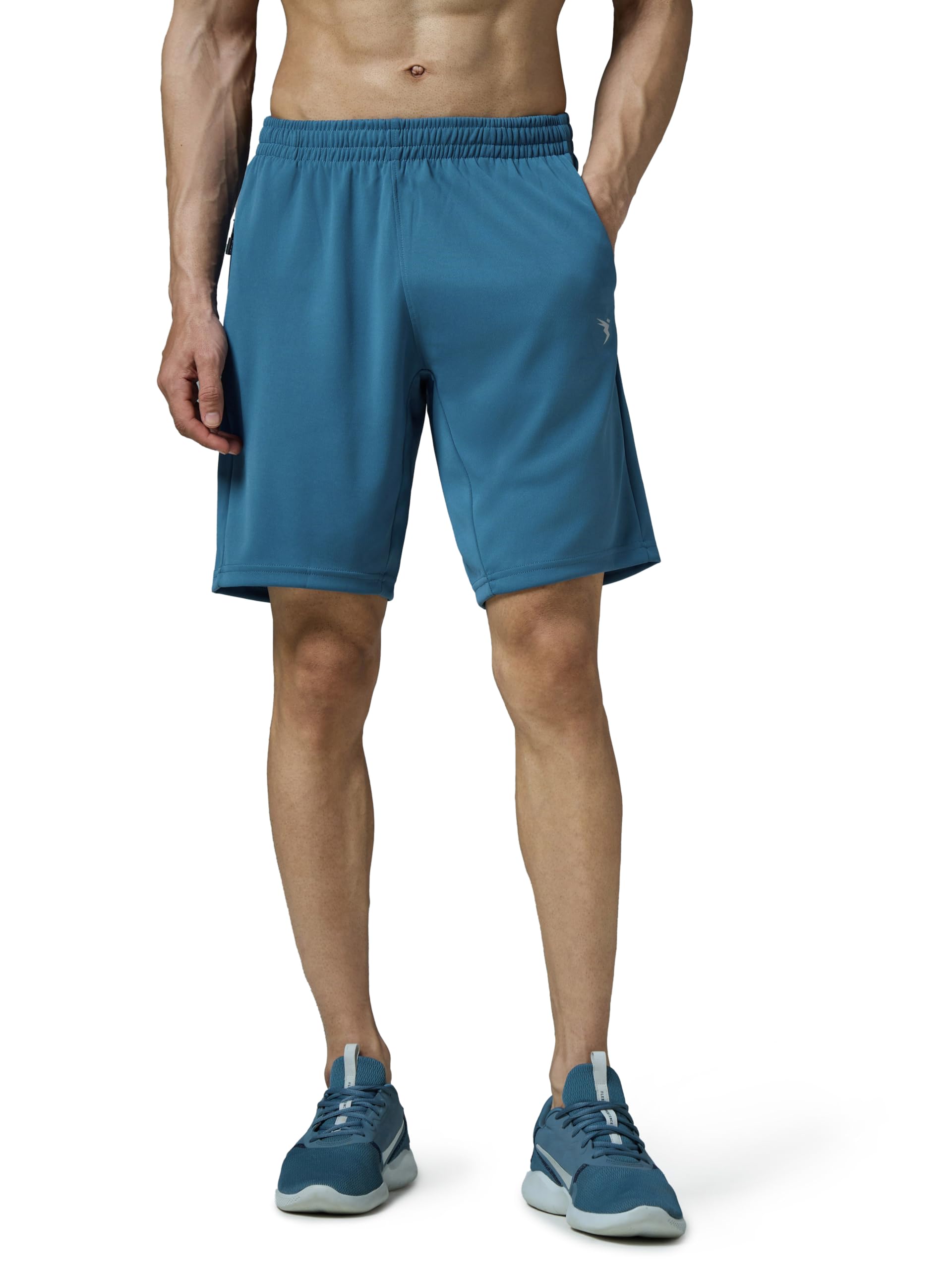 TECHNOSPORT Men's Slim Fit Shorts with Techno Dry for Running, Sports & Gym Workout-picture-30
