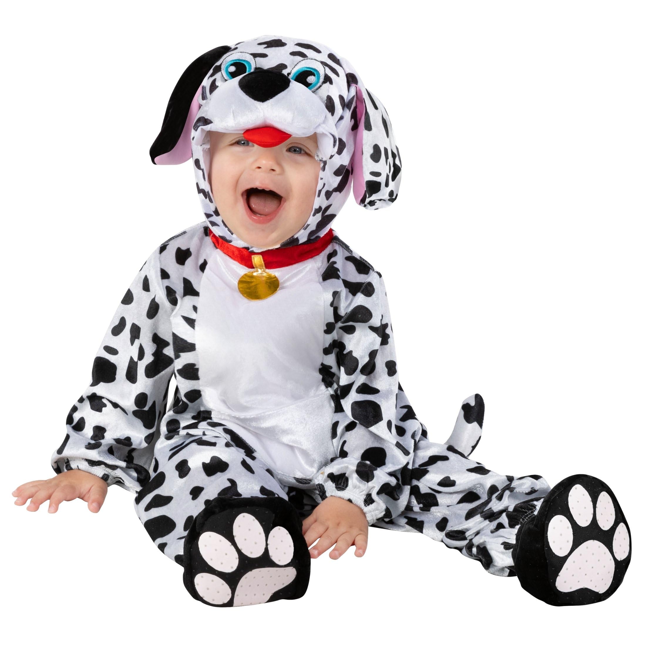 MORPH Disfraz Dalmata Niño, Disfraz Dalmata Niña, Disfraz Dalmata Bebe, Disfraz Perro Niño, Disfraz Perro Niña, Disfraz Perro Dalmata, Disfraz Dálmata Bebe, Disfraz Carnaval Niño