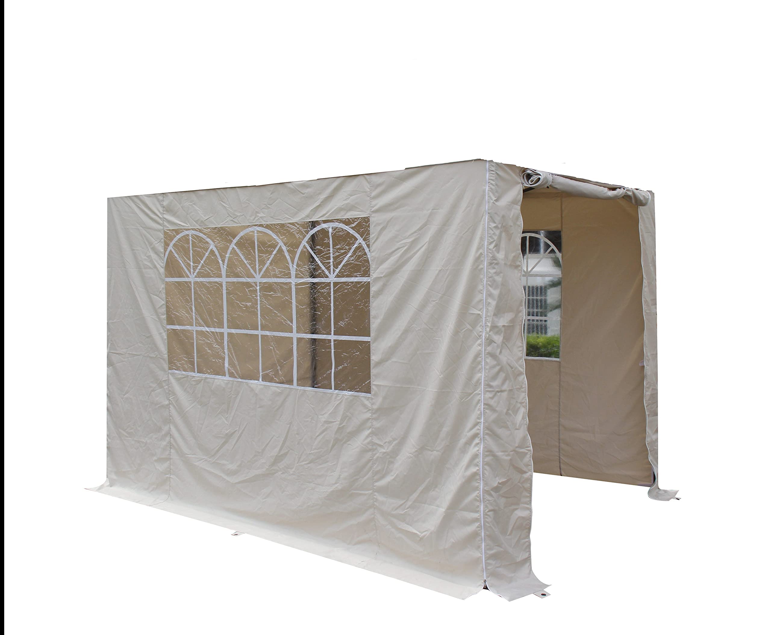 All Seasons Gazebos 3x2 Lightweight Side Panel Set Beige โ image 1