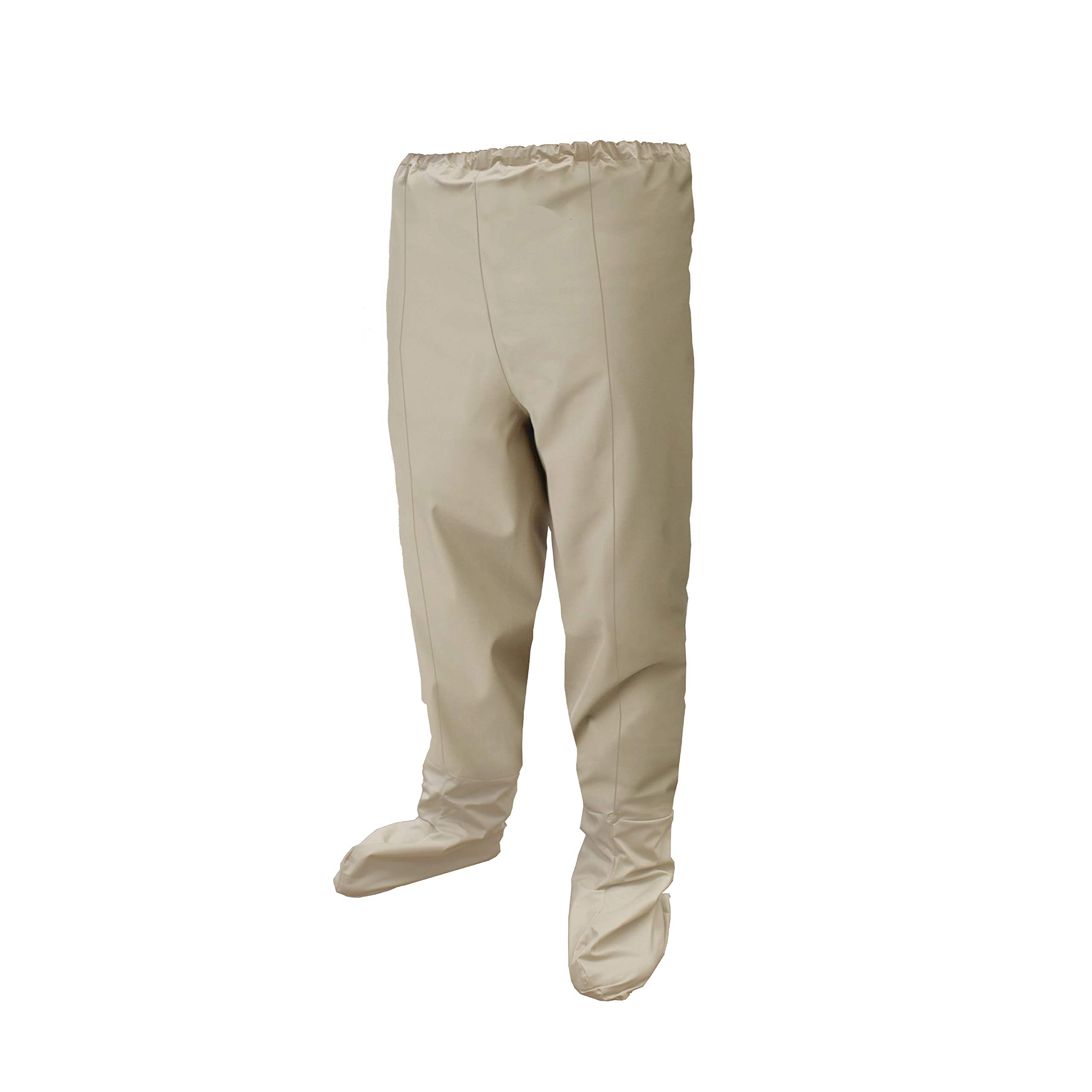 Bison Packaway PVC Chest Waist Waders Beige