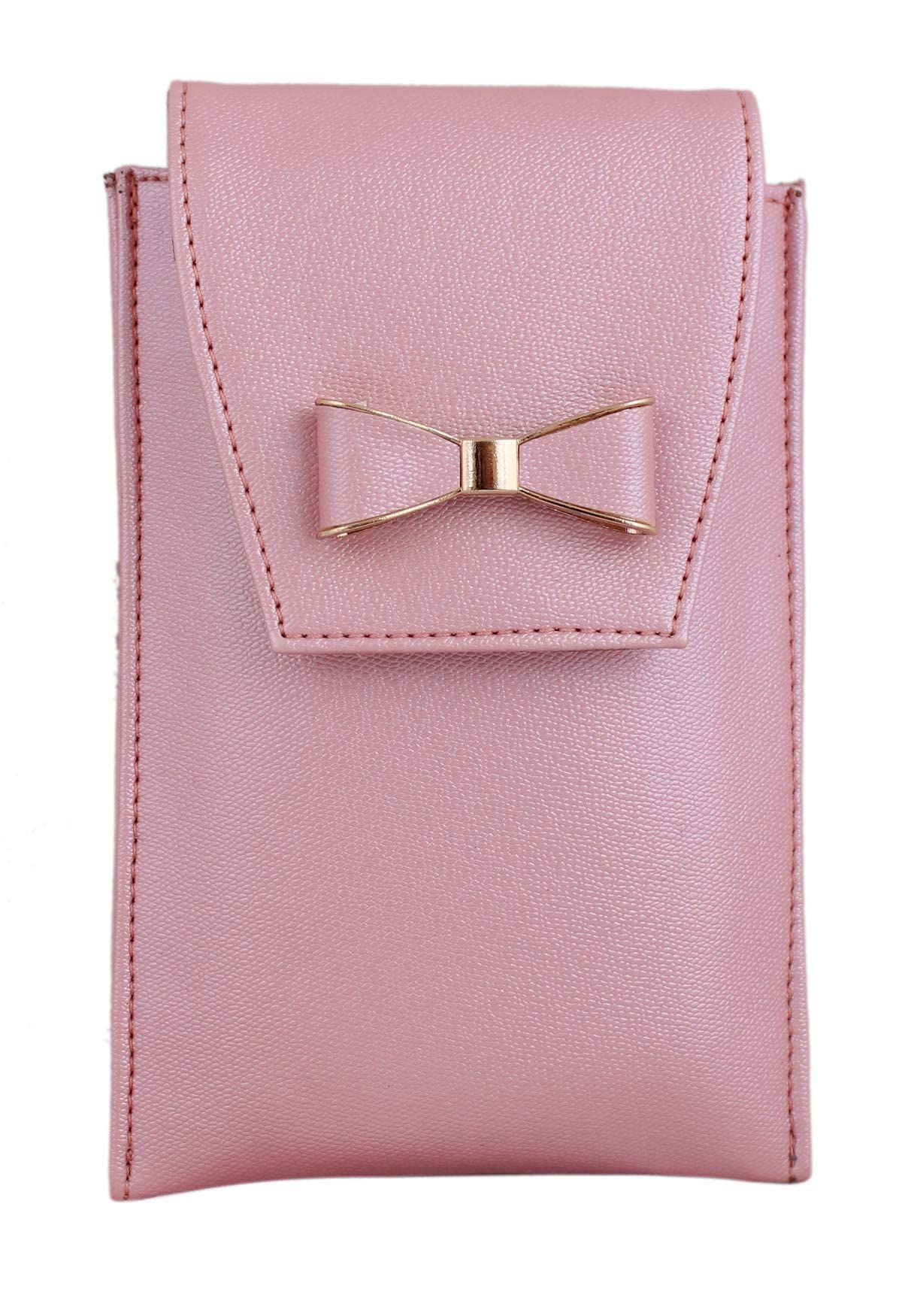 Tickles Pink Artificial Leather Mobile Pouch with Case Holder Traditional Sari Waist Clip for Women Girls (Suitable for Mobile Sizes 6 Inches and Below) (B07GB78N5J) Amazon Price History, Amazon Price Tracker