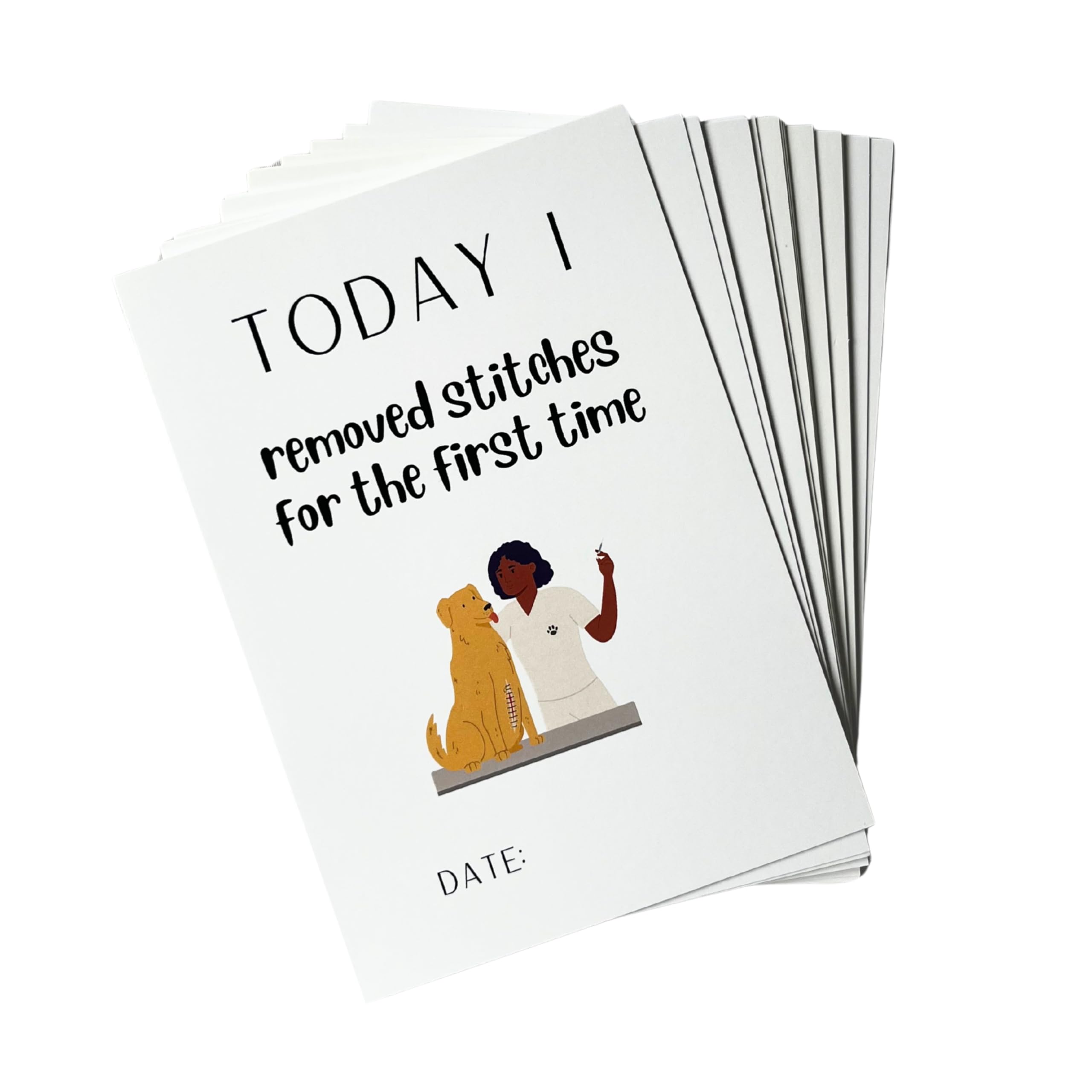 Student Veterinary Nurse Milestone Cards, Achievement Tracking Cards, Student Veterinary Nurse Gifts, Gift for Student, Set of 20 (Handpacked in Standard Packaging) - Image 3