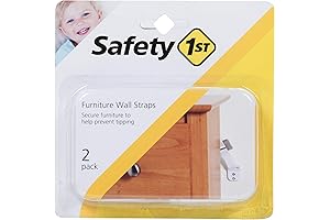 Furniture Wall Straps (6 Pack) - Keep Your Family Safe and Secure