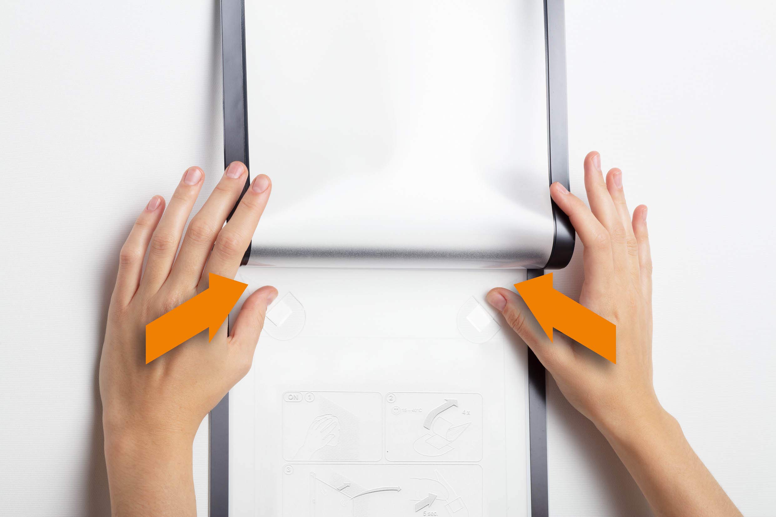 Cornice Espositiva DURAFRAME A3 Autoadesiva - Nero Per Avvisi E Manifesti - Foto 7