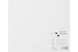 120 Color Tester Sample Board for Peel and Stick Paint Samples