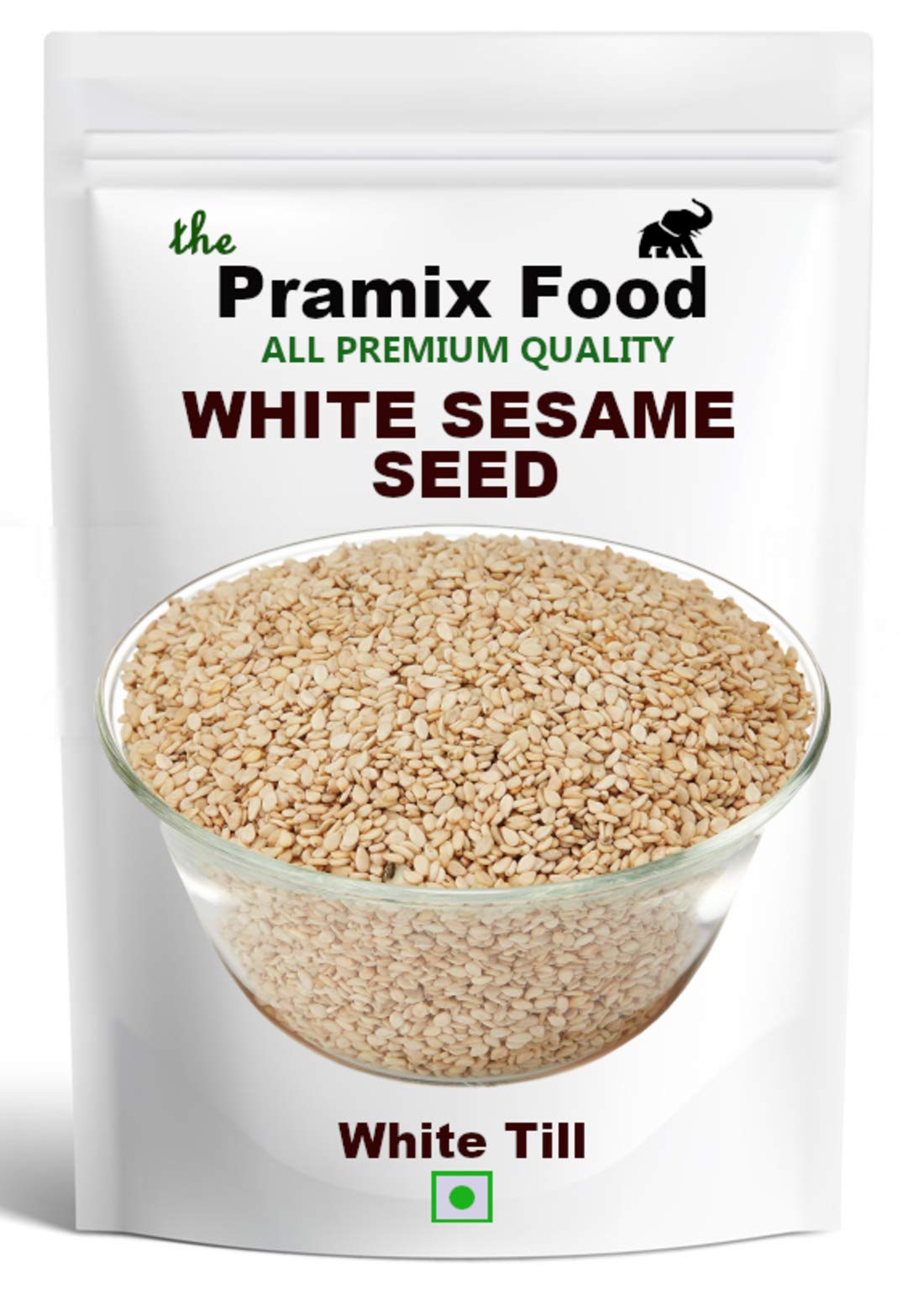Pramix Natural White Sesame Seeds | White Til 2 kg (B08QMS7RT9) Amazon Price History, Amazon Price Tracker