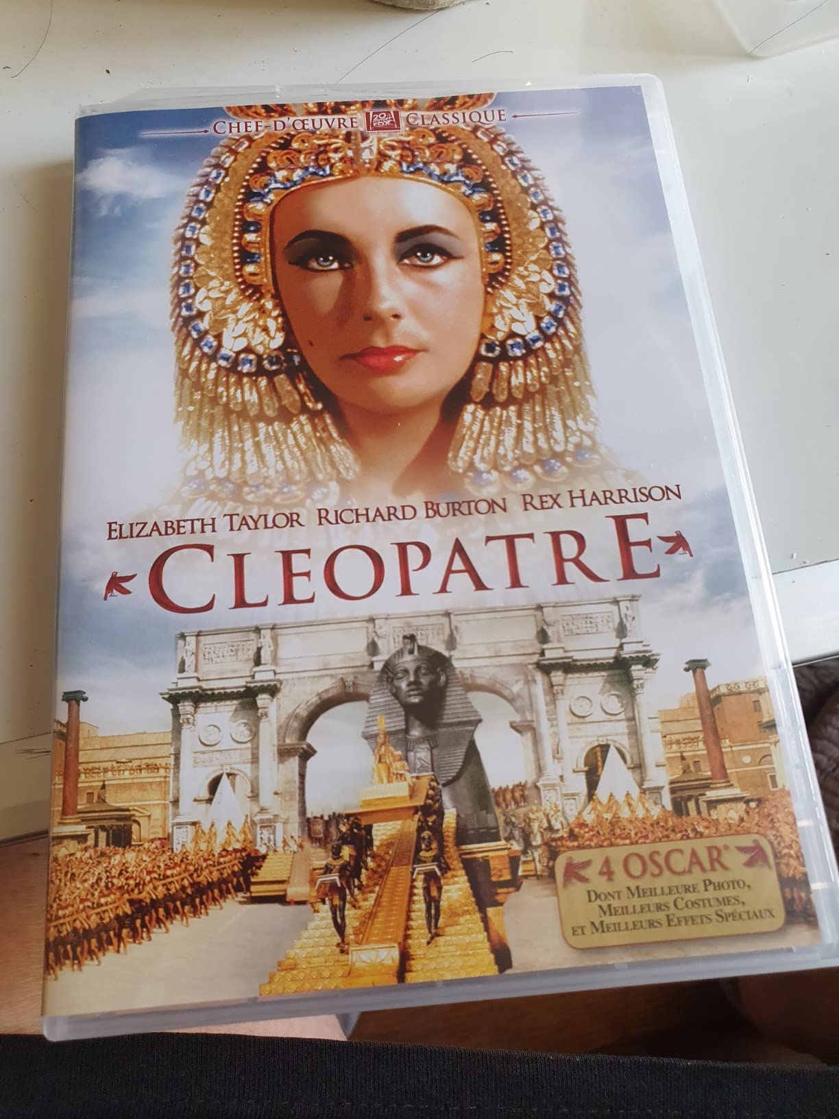 Cléopâtre [VHS] : Taylor, Elizabeth, Burton, Richard, Harrison, Rex ...