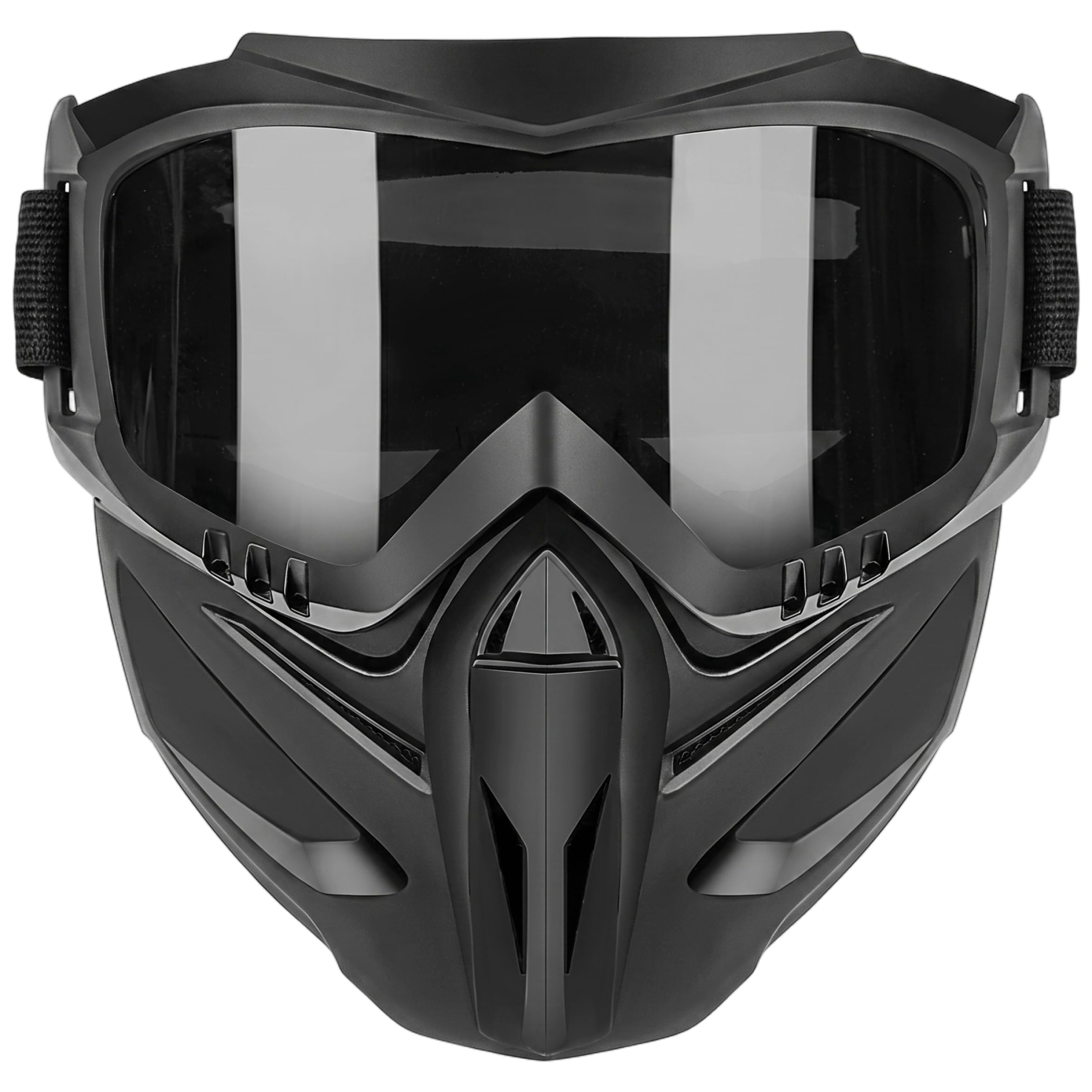 Welding Mask Detachable Welding Goggles Dust & Windproof Face Shield for Grinding, Grey Lens