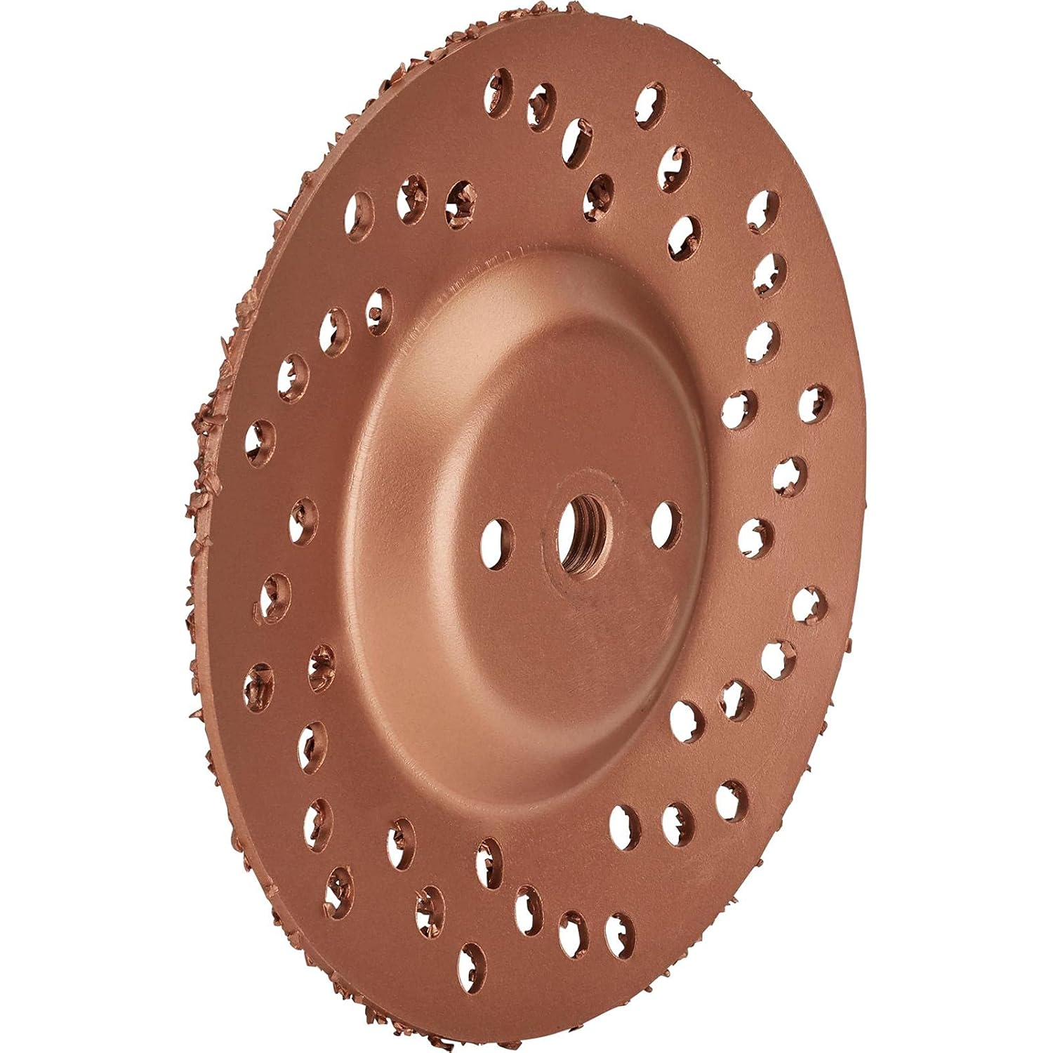 Speedway Motors 7 Inch Carbide Tire Grinding Disc with 5/8-11 Threaded Center, Tire Surface Prep and Refresh Tool to Extend Usable Tire Life, Fits Grinders Accepting 7 Inch Discs