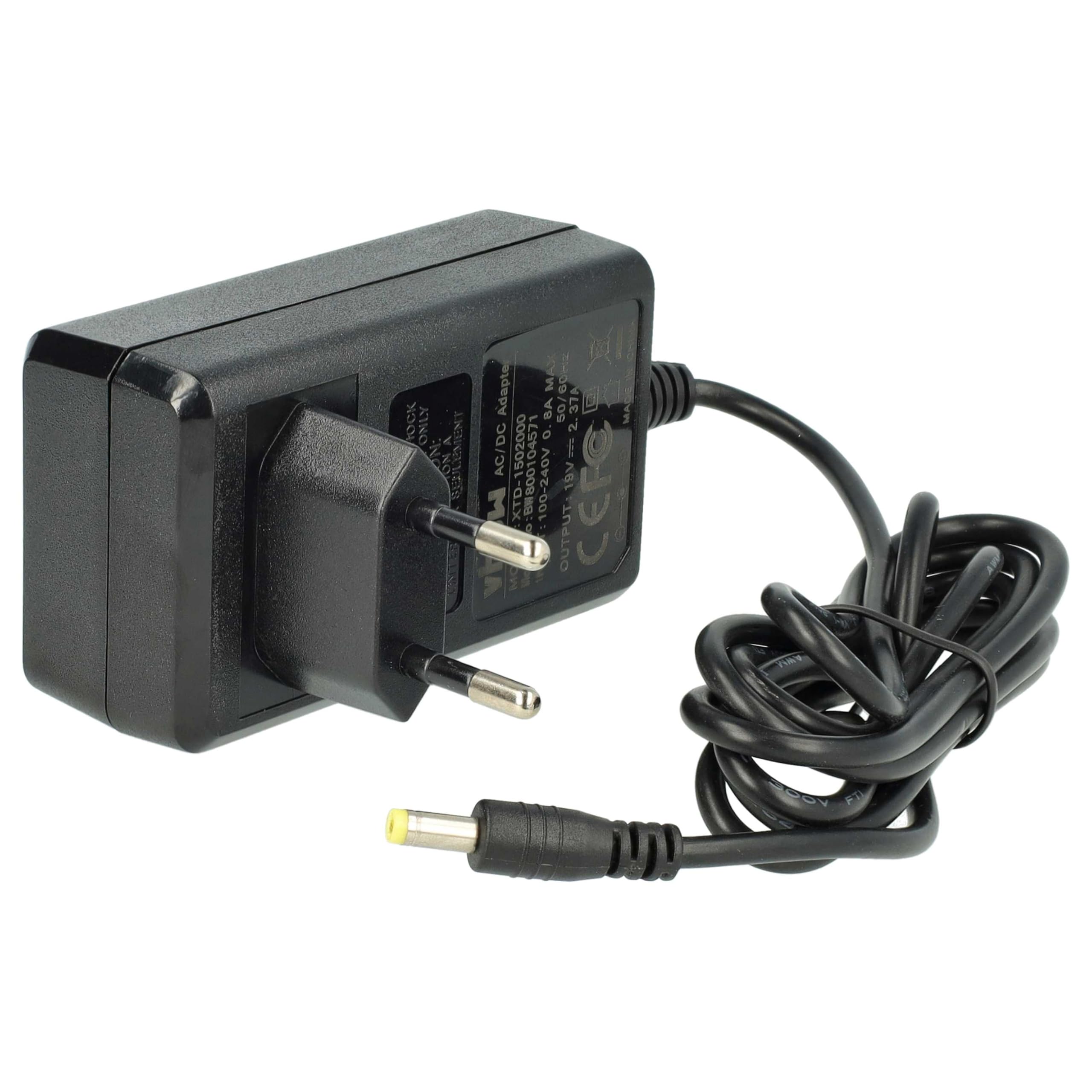 vhbw alimentatore compatibile con Tivoli Audio PAL, Audio iPAL, Teac R-1, Teac R-2, Teac R-5 radio da cucina, radiolina - 200 cm