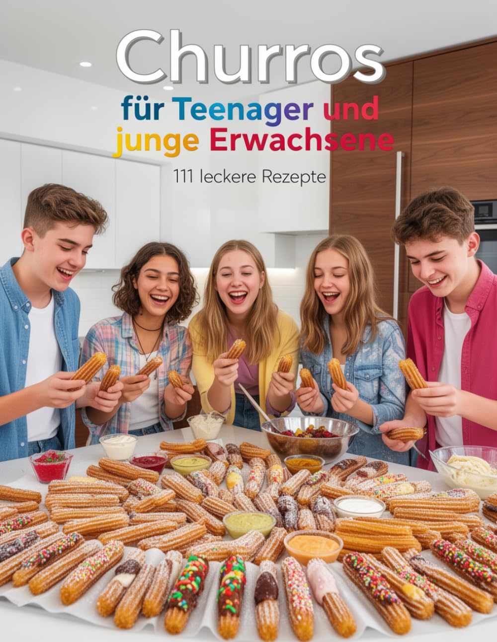 Churros für Teenager und junge Erwachsene - 111 leckere Rezepte: für Fritteuse, Airfryer & Backofen – der ultimative Guide – für jeden Anlass – ... & Backen für Teenanger und junge Erwachsene)