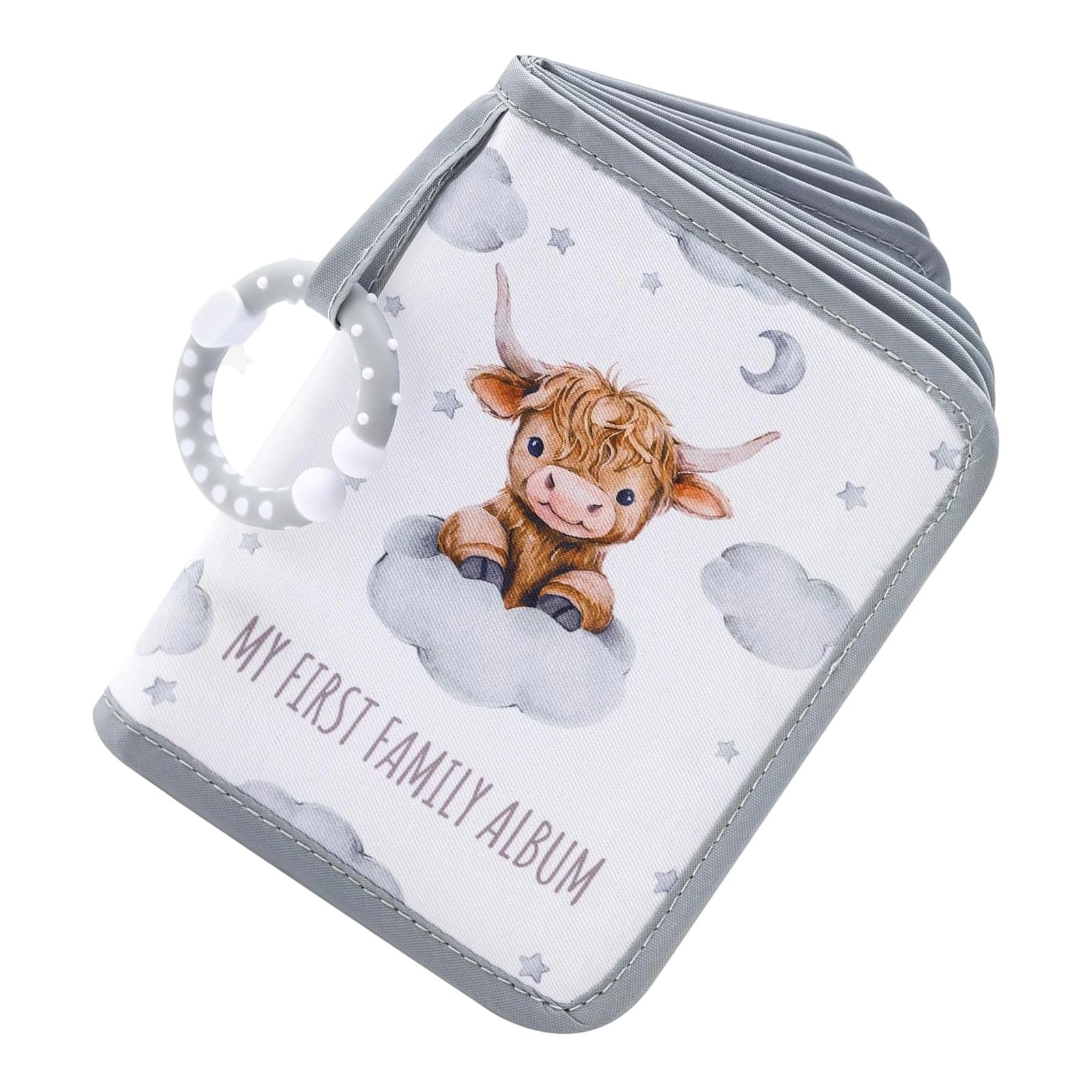 Gentle Farm Animal Themed Baby Album Constructed of Materials and Strong Construction First Birthday Photo Gift