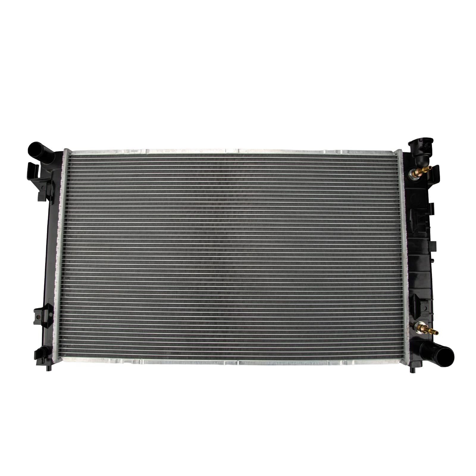 KAX Radiator, CU1552 OE Style Bolt-On Aluminum Core Radiator Replacement Ram1500 1994-1998, Ram2500 1994-1997, Ram3500 1994-1997, 31-1/2“W, 19-3/8“H, 1-1/2“Inlet, 1-3/4 “Outlet