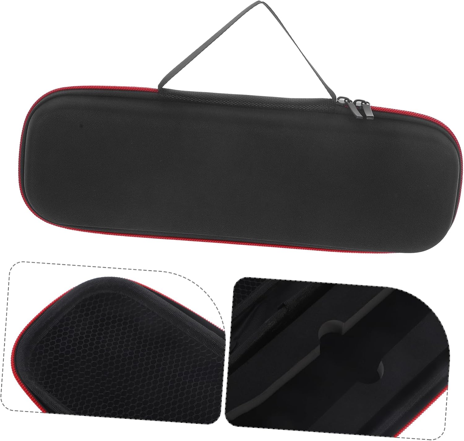 Portable EVA Microphone Case for Travel, Protective Storage Bag image 4