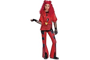 Descendants Red Deluxe Costume: Embody the Power and Style of Mal