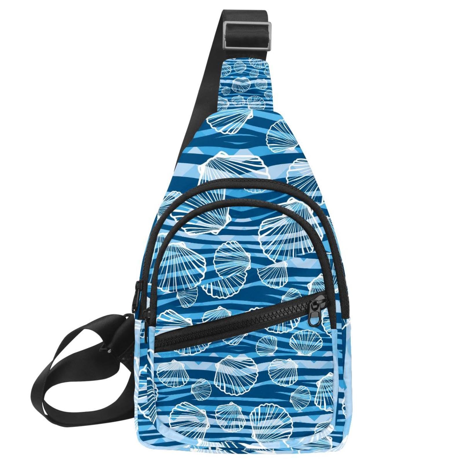 Sac à dos à bandoulière étanche sac de poitrine homme femme - 7