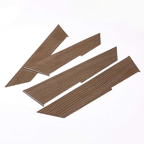 Miniatura 6 de CHEYA Arenas de madera grano ABS plástico para Land Rover Range Rover VELAR 2017 2018 puerta interior del coche manija panel cubierta Trim 4 unids