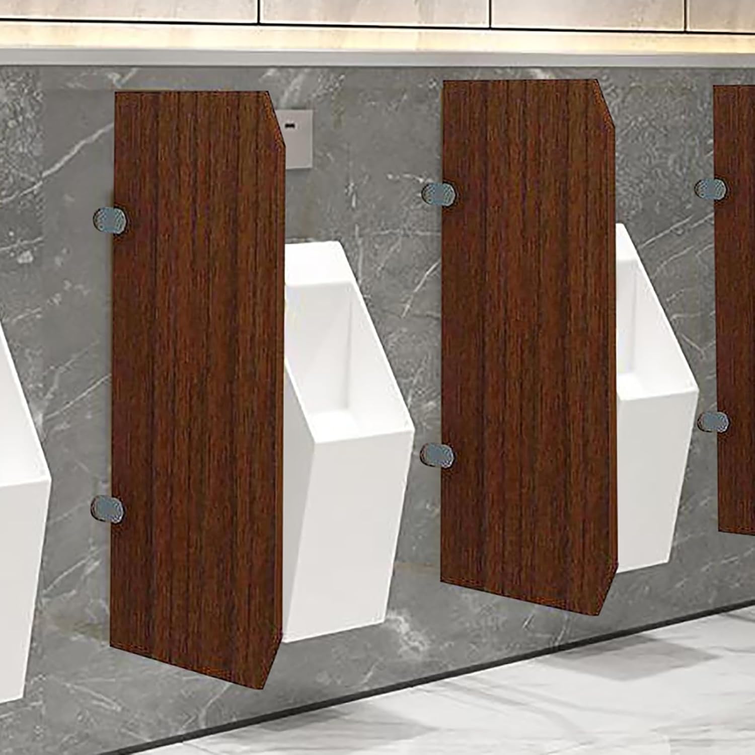 Wall-Mounted Urinal Partition,Men Urinal Divider Partition Urinal Baffle Urinal Screen Toilet Partition,Urinal Privacy Screens for Schools/kindergartens/Shopping Malls/Public Place
