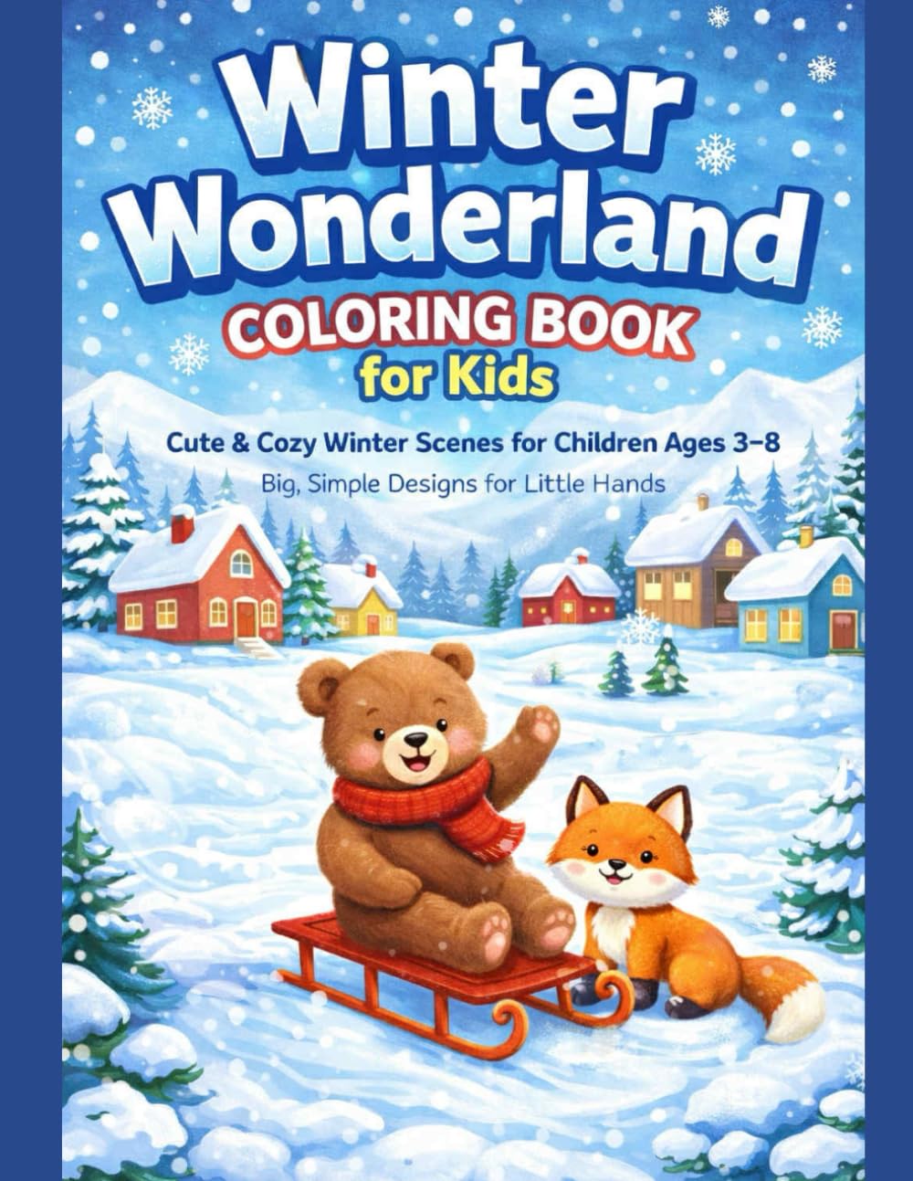 WINTER COLORING BOOK FOR KIDS (SEASONS COLORING BOOK SERIES FOR KIDS)