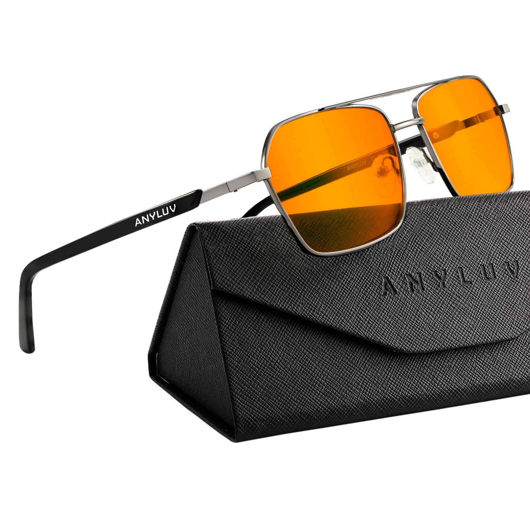 ANYLUV Blue Light Glasses Men/Women, Blue Light Blocking Glasses, Computer Screen Blocker Eyes Protection Glasses