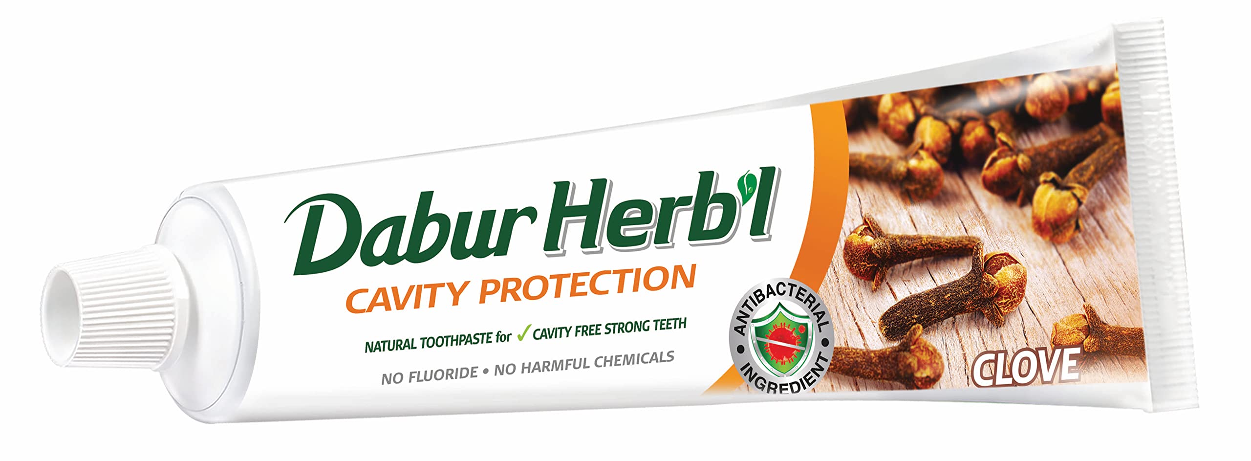Dabur Herbal Cavity Protect Clove Toothpaste - Mini Travel Size Toothpaste,20g