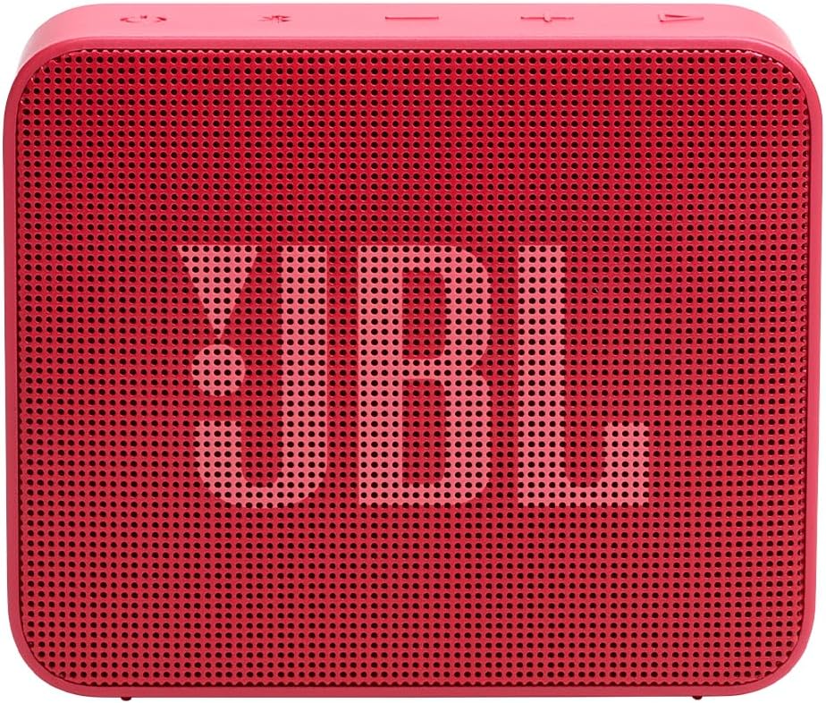 JBL, Caixa de Som, Go Essential 2, Bluetooth, Portátil, À Prova D'água e Resistente à Poeira, Bateria de até 5h, Auracast™, Som JBL Original Pro Sound, 3.1 W RMS - Vermelha