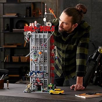 Amazon.co.jp: レゴ(LEGO) マーベル デイリー・ビューグル おもちゃ
