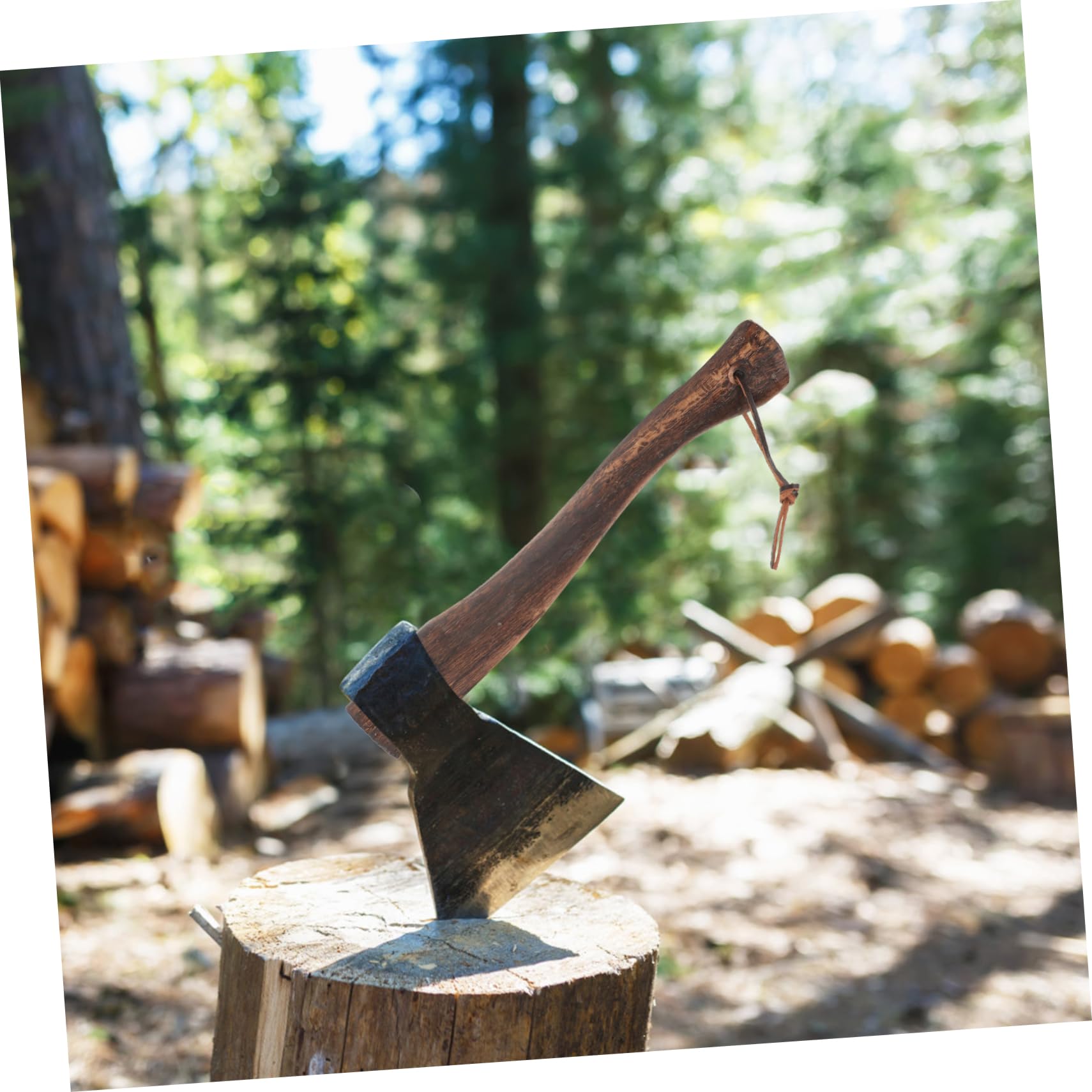 KESYOO Wooden Hatchet Handle Replacement Axe Handle for Easy Installation Comfortable Grip Durable Wood Design for Hatchet Axe Use