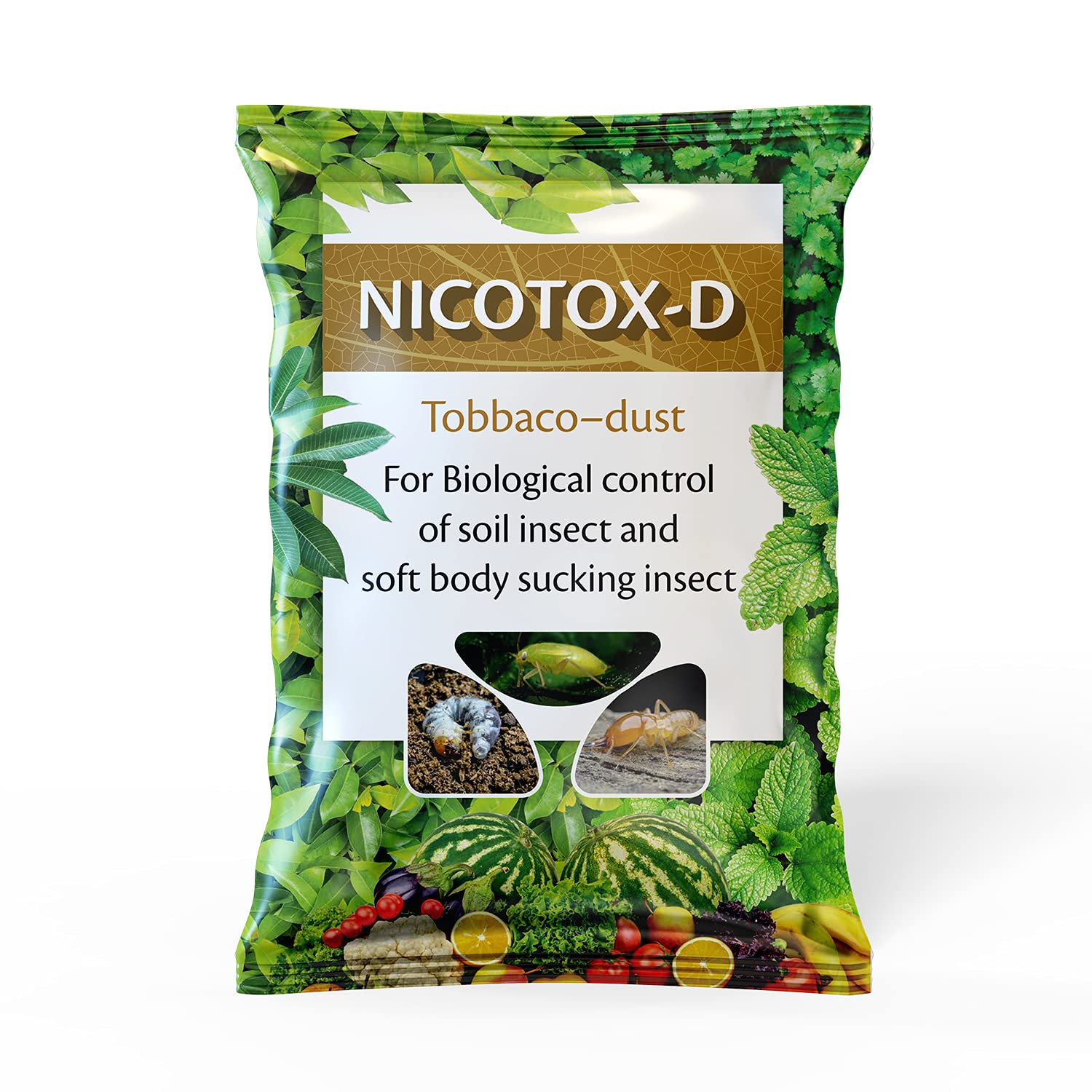DIVINE TREE NicotoxD Tobacco Dust Powder Natural Insecticides for
