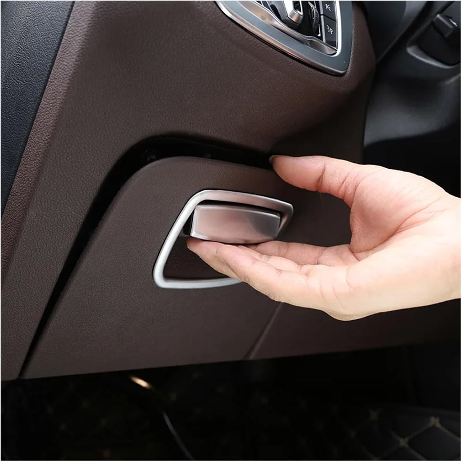 Amazon.co.jp WENTAI ABS Chrome Glove Box Switch Sequins Button Cover