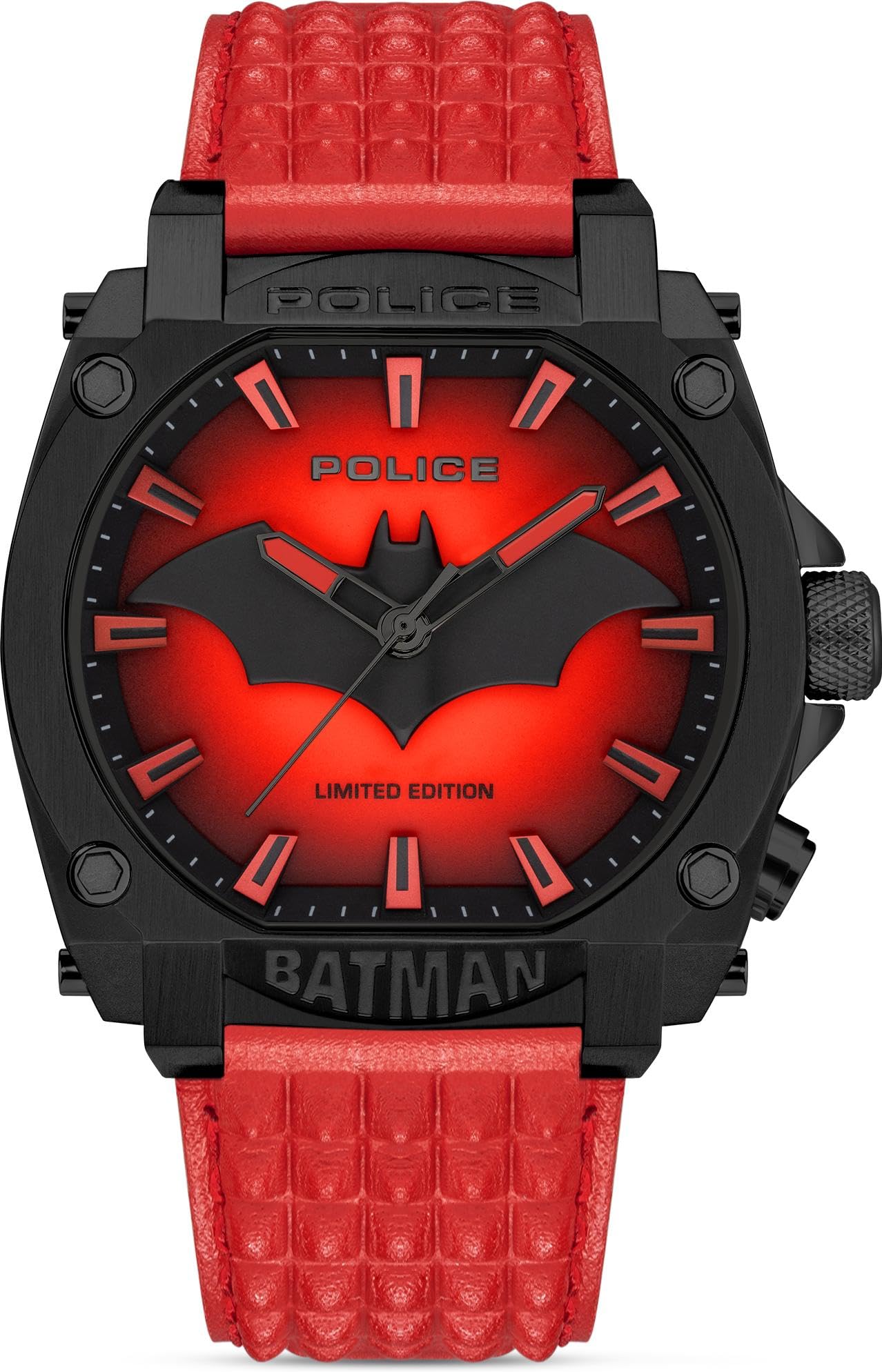 Police Reloj analógico de Cuarzo para Hombre con Correa de Piel PEWGD0022604