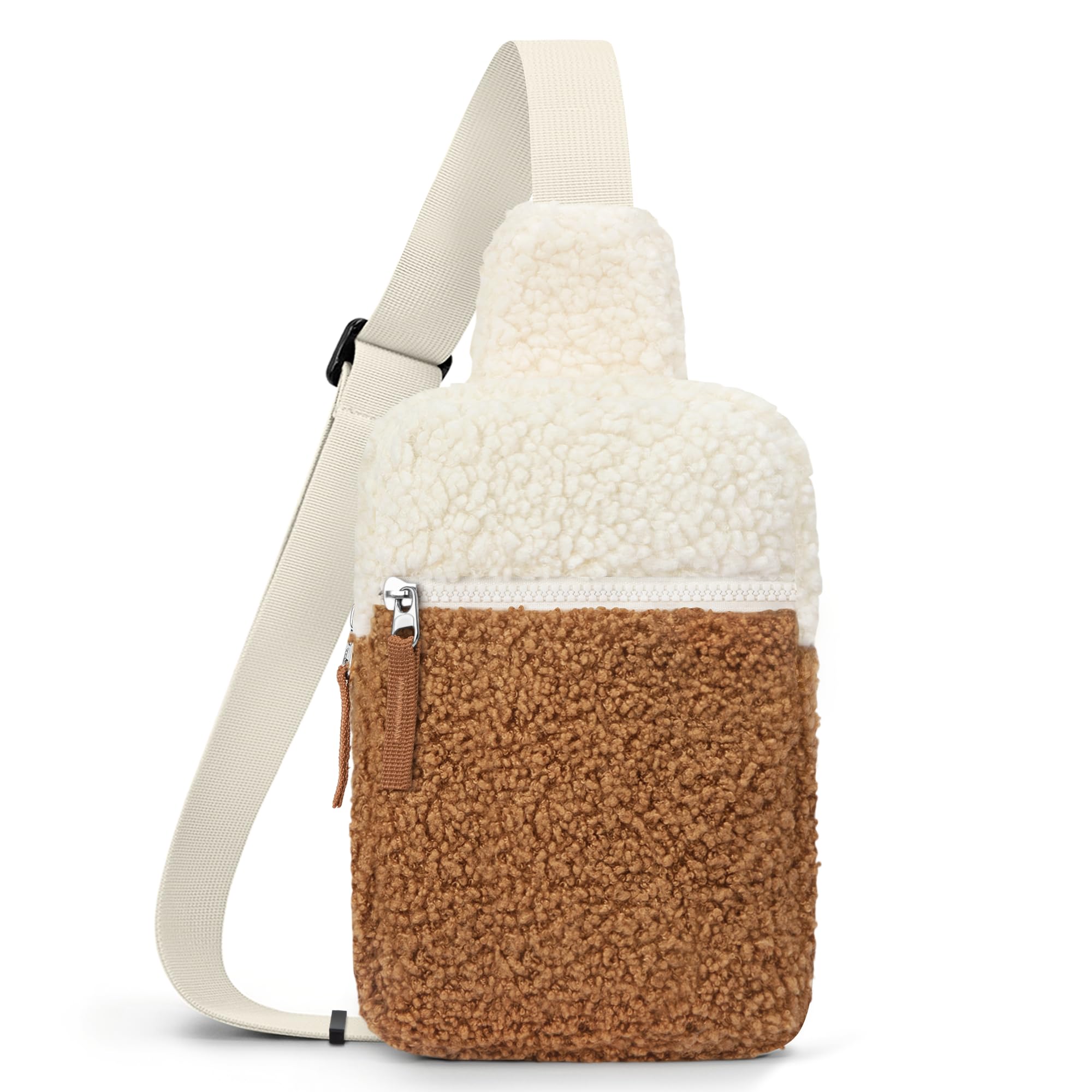 Christmas Birthday Gifts for Kids 12-16, Plush Fanny Pack Crossbody Bag