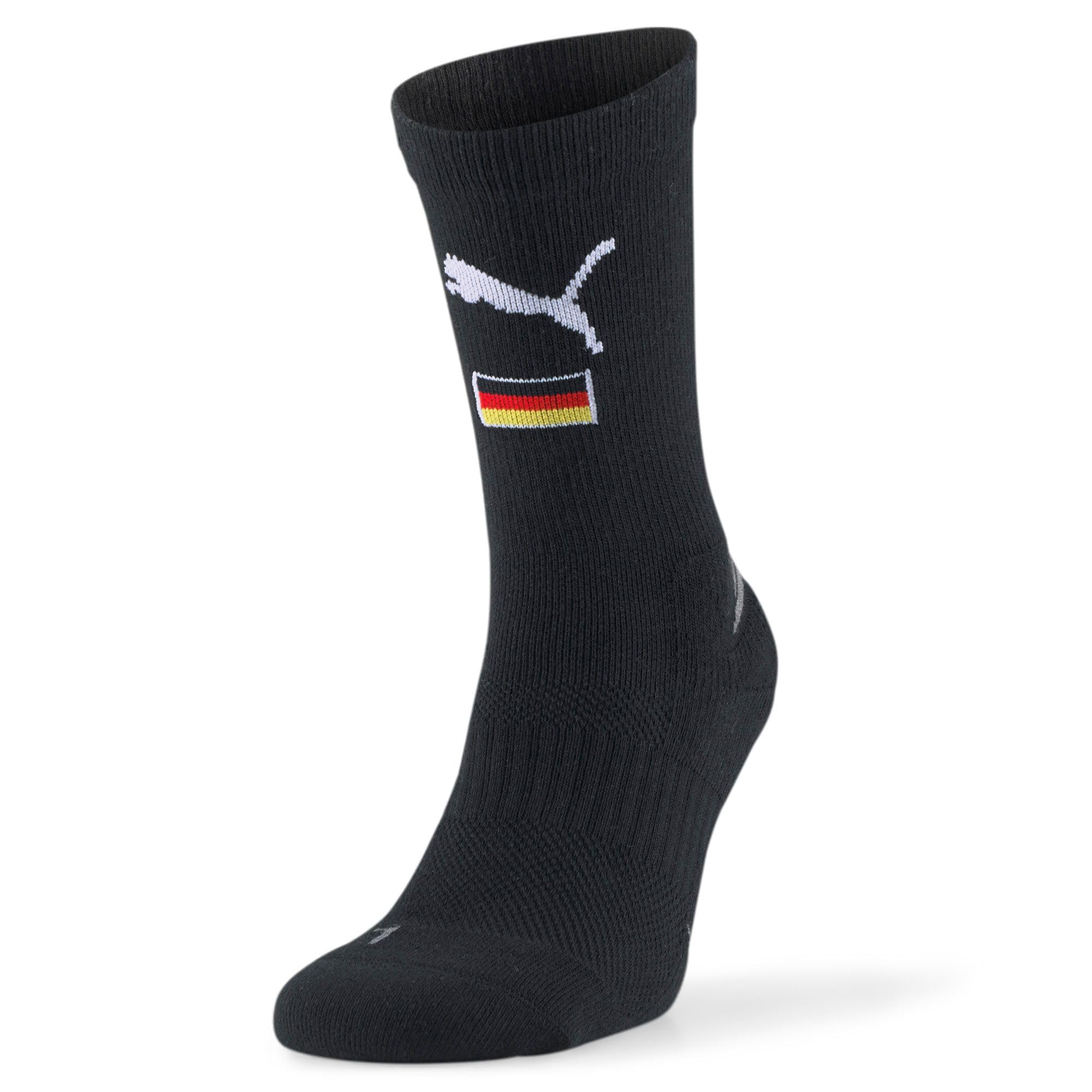 PUMA Men's Team Indoor Smu Germany Socks Sock 4 Puma Black