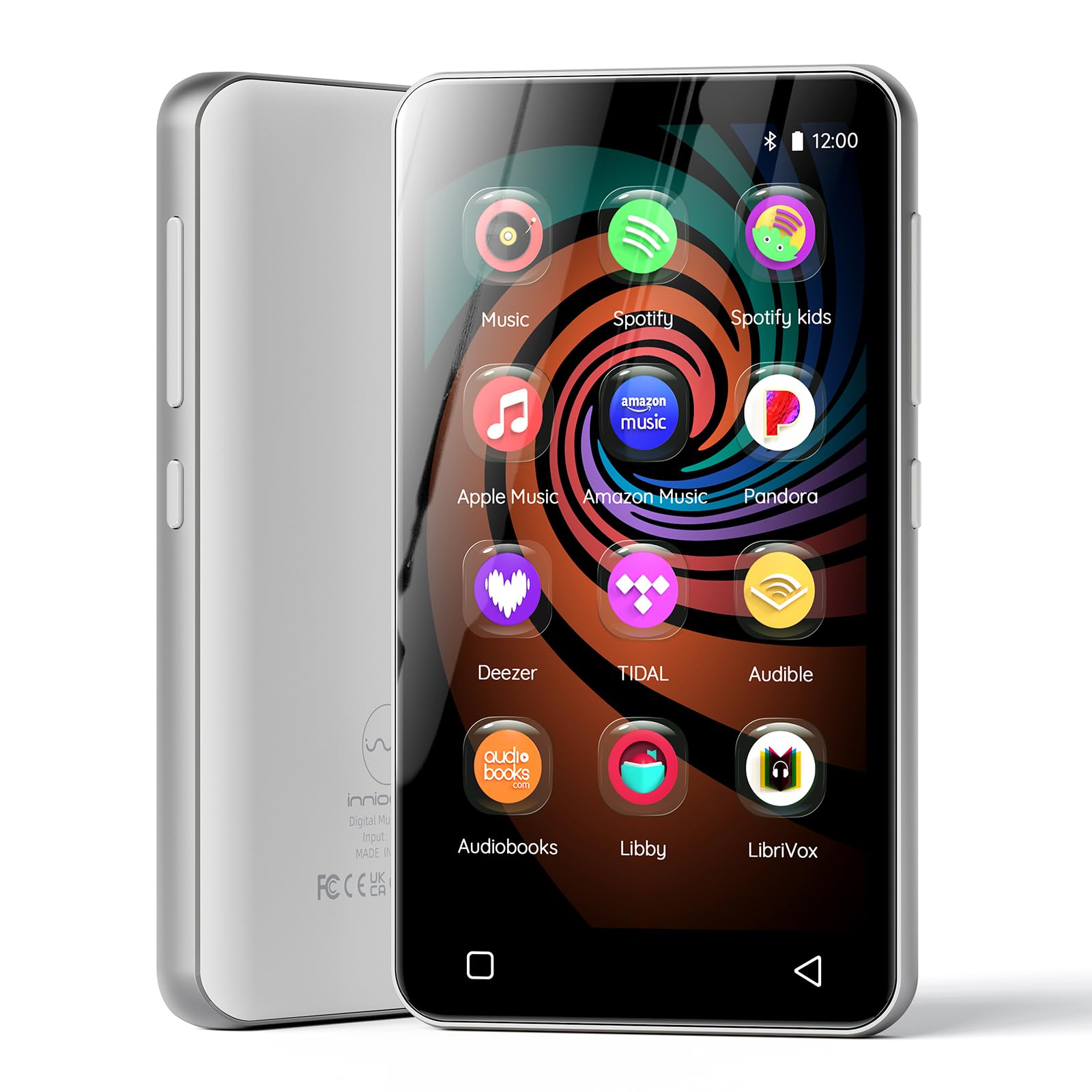 Amazon.com: Innioasis MP3 Player with Bluetooth and WiFi, 160GB
