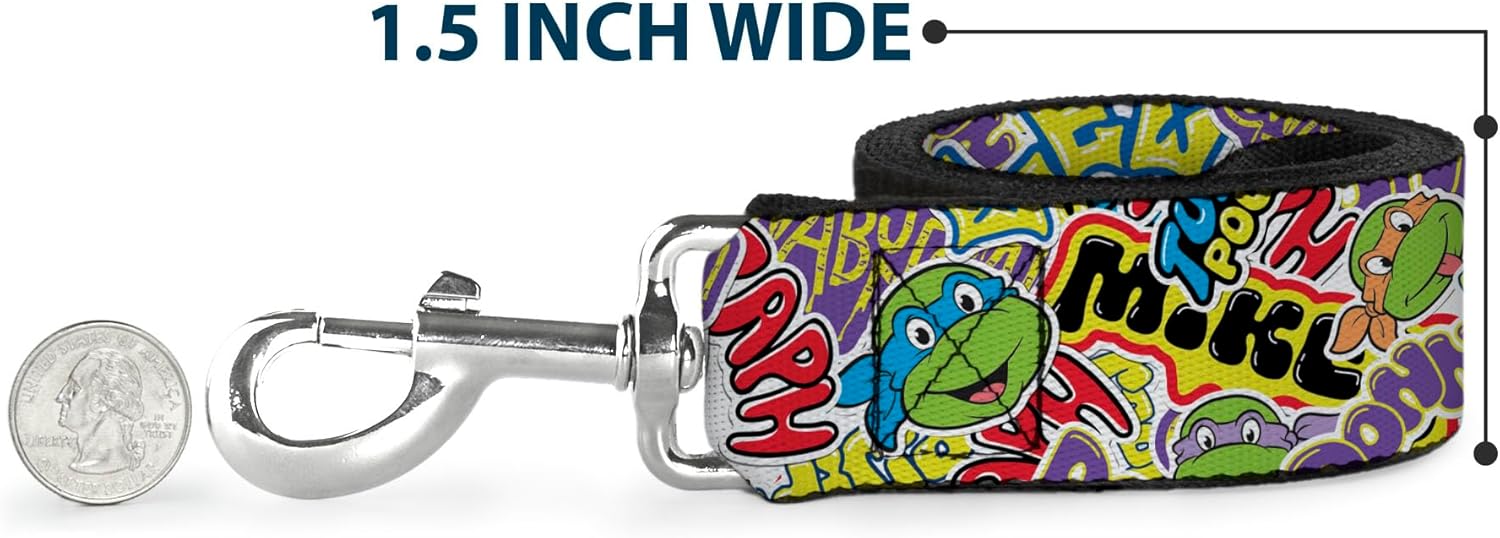 犬用リード｜See Scout Sleep ヘンプリーシュ 幅1"（中型犬・大型犬におすすめ）｜犬グッズ通販HAU Nickelodeon ペットリーシュ、犬用リーシュ、ティーンエイジ・ミュータント・ニンジャ・タートルズ ステッカー スラップホワイ