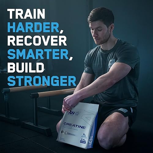 Vista 6 de an Performance - Monohidrato de creatina + péptido Polvo micronizado 0.18 oz de creatina, 0.19 oz de peptiStrong Vegano, sin gluten, sin OMG