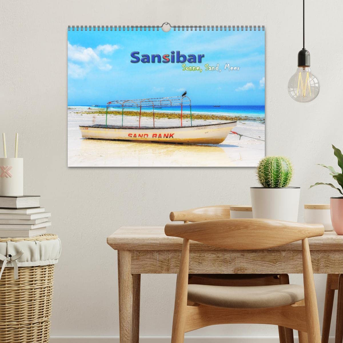 Sansibar - Sonne, Sand, Meer (Wandkalender 2026 DIN A3 quer), CALVENDO Monatskalender: Schönheit im Indischen Ozean - Inselgruppe gehörend zu Tansania vor der Küste Ostafrikas. (CALVENDO Orte)