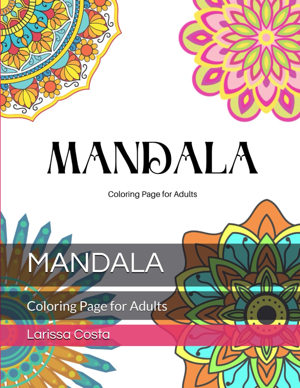 MANDALA: Coloring Page for Adults