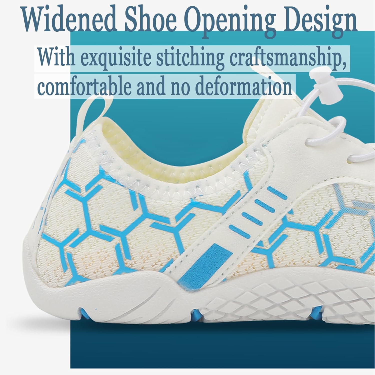 Women's Men's Hike Barefoot Shoes Wide Toe Box Water Shoes Quick Dry Swim Shoe Breathable & Non-Slip for Pool Beach Surf Walk Water Yoga - Image 7