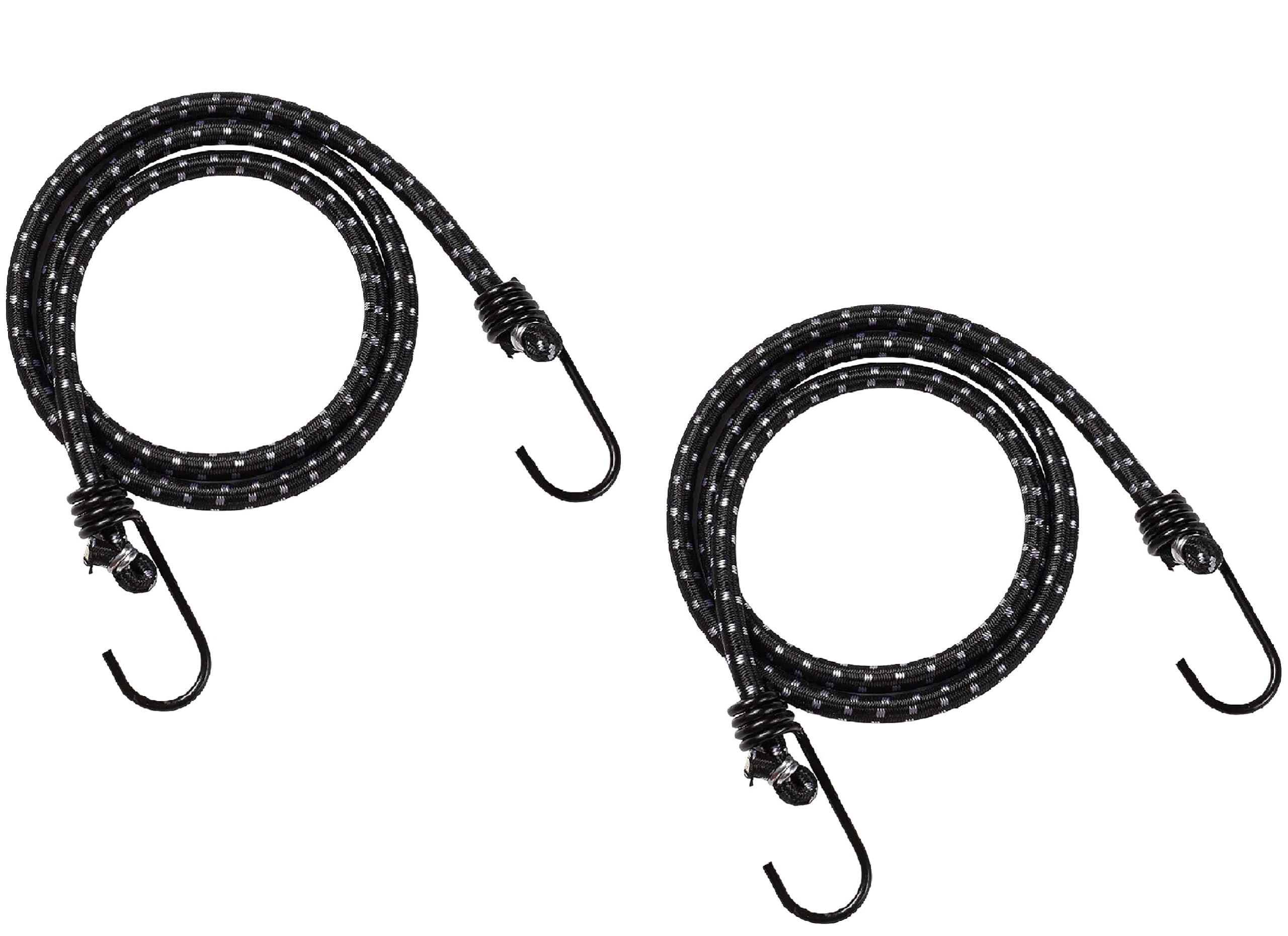 MeeTo Multipurpose Flexible Stretchable Elastic Bungee Rope with Metal Hooks/Tying Behind Bikes/Luggage Strap - (Multicolor) Pack of 2 (B0B7RFY9R5) Amazon Price History, Amazon Price Tracker
