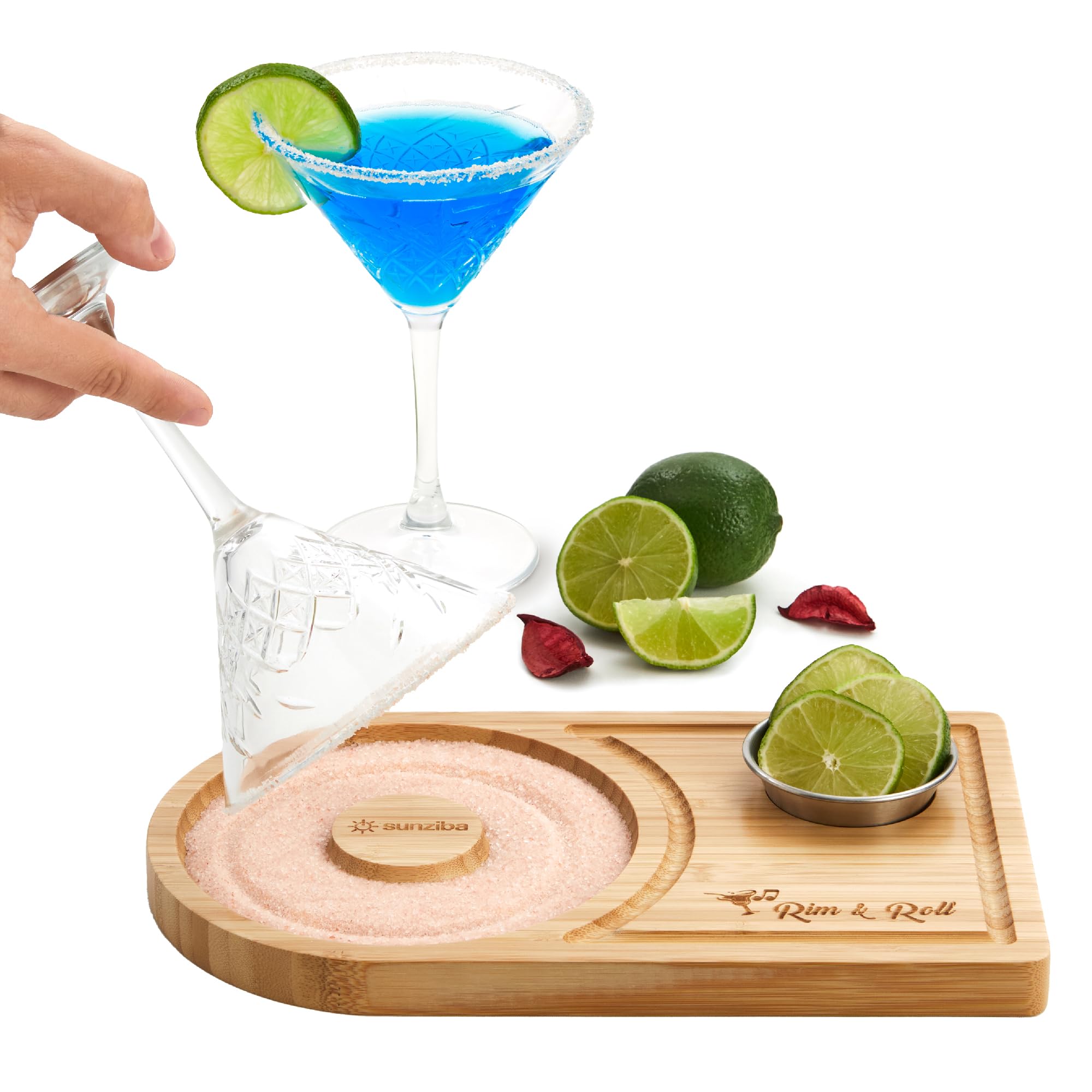 Sunziba Margarita Salt Rimmer Set for up to 6